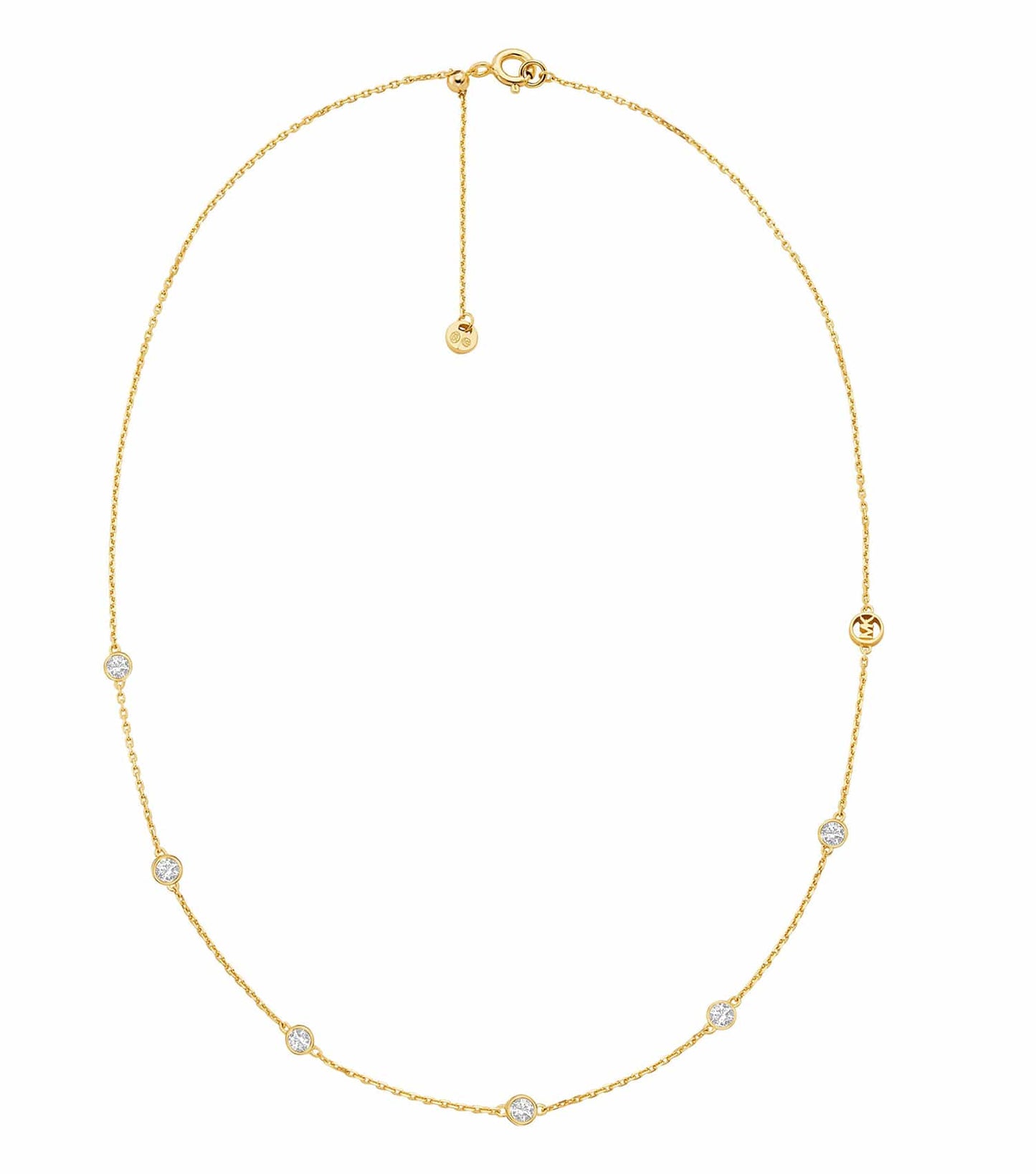 Women Premium Necklace Gold Sterling Silver with Crystals