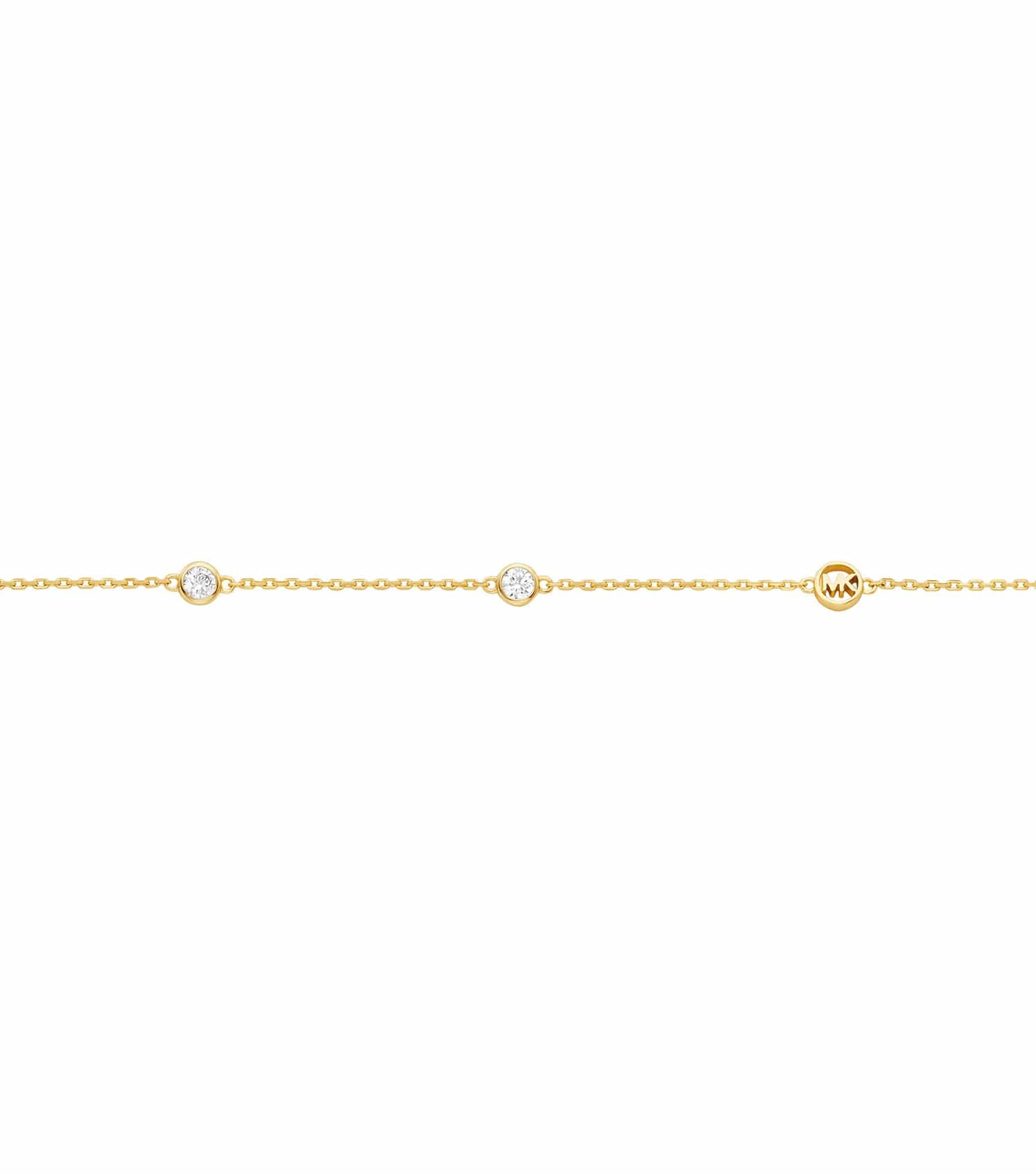 Women Premium Necklace Gold Sterling Silver with Crystals
