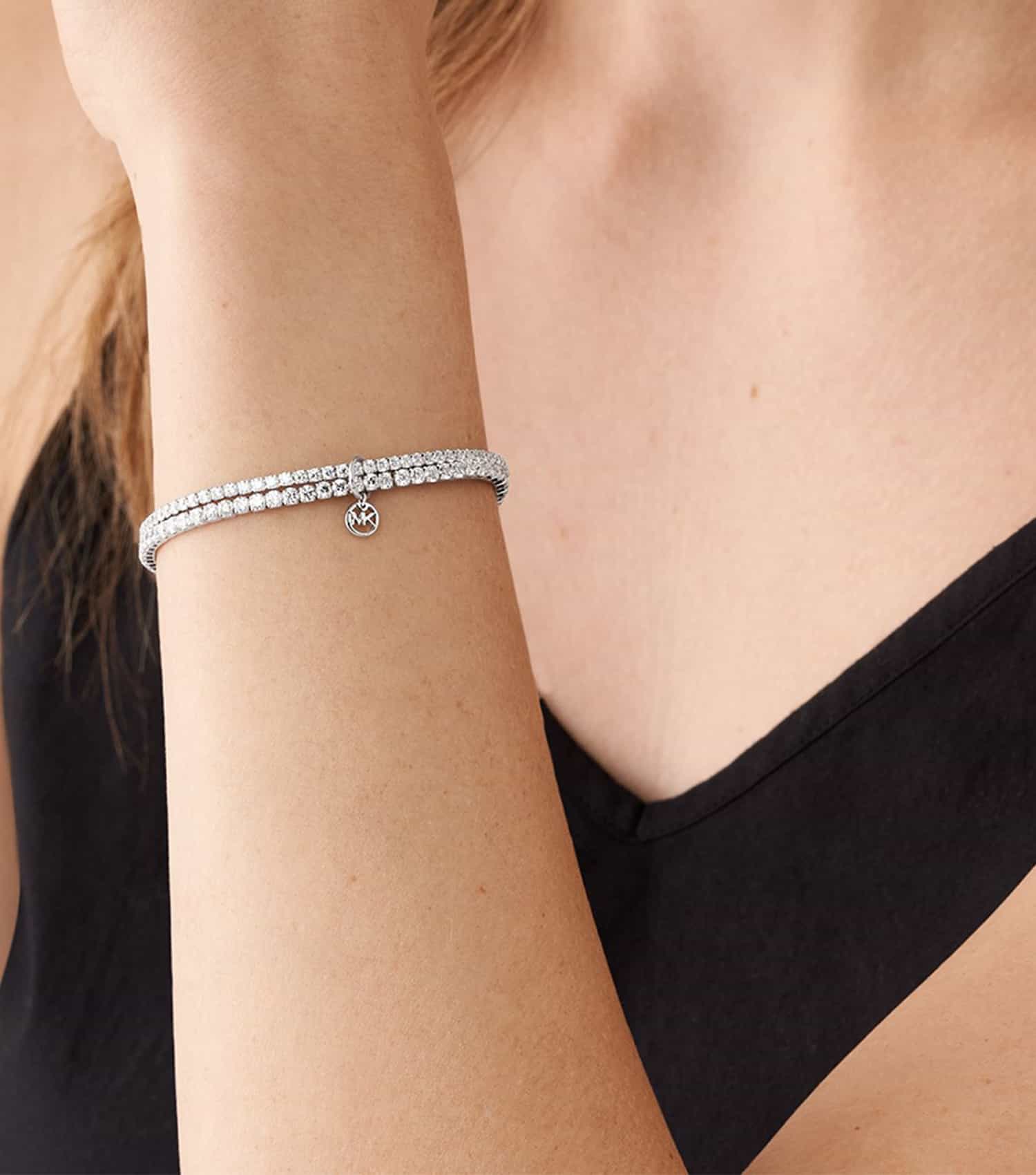 Women Premium Bracelet Silver Brass