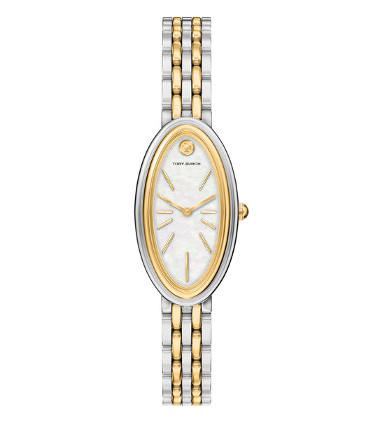 Women The Oval Elongated Quartz  22mm