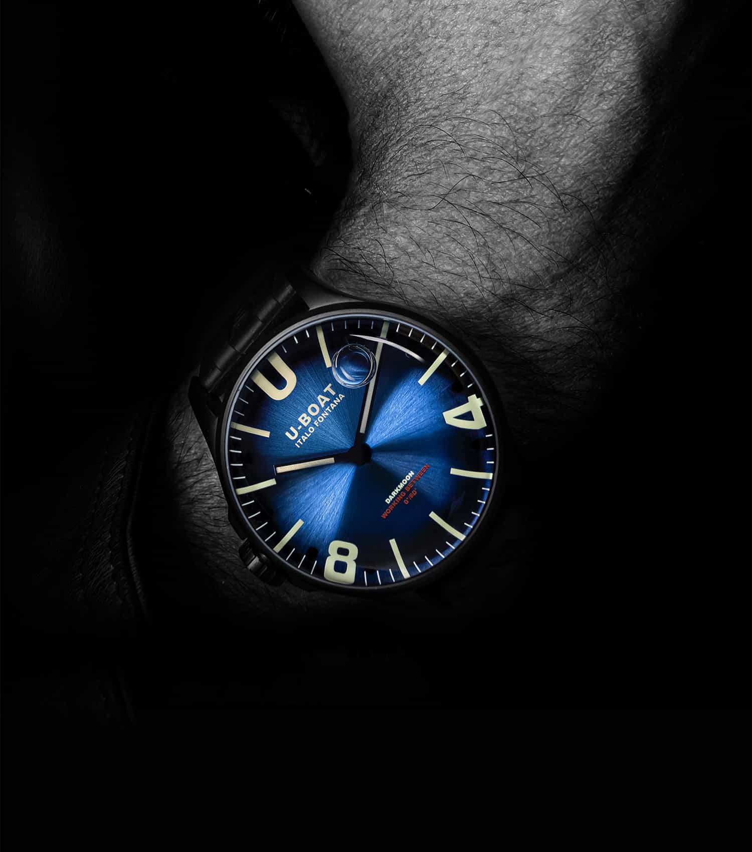 Darkmoon 44mm Blue Pvd Soleil