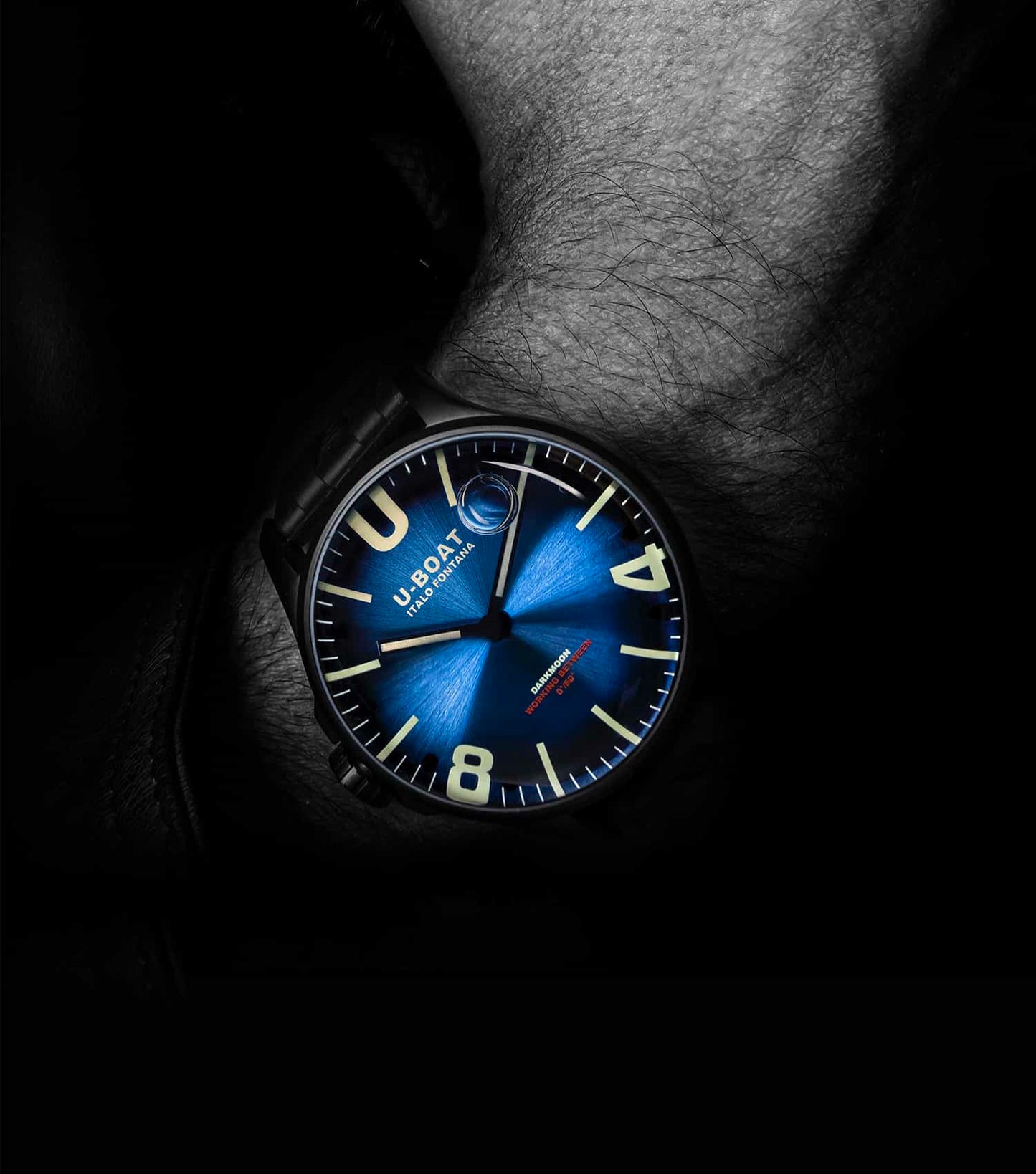 Darkmoon 44mm Blue Pvd Soleil