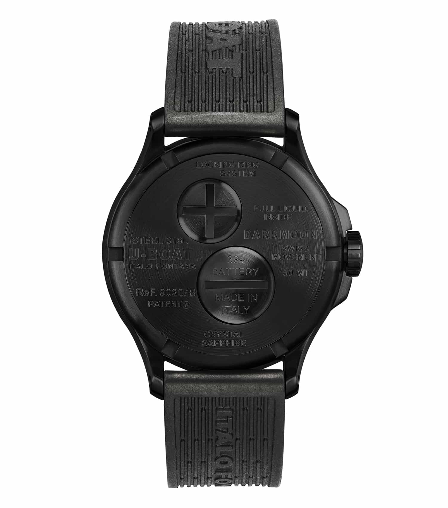 Darkmoon 40 Mm Blue Pvd