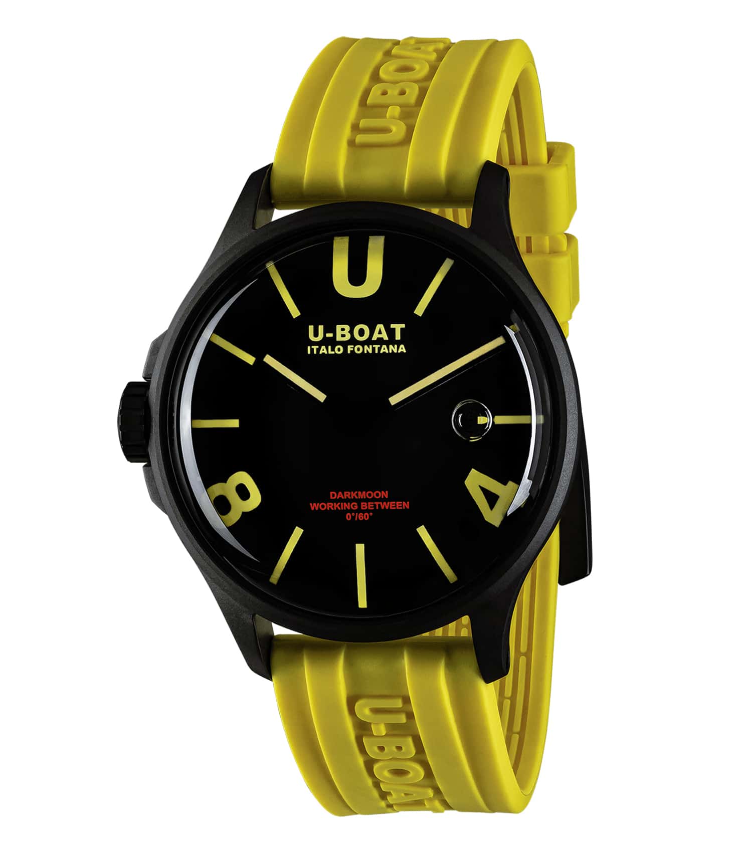 DARKMOON BLACK DIAL YELLOW STRAP