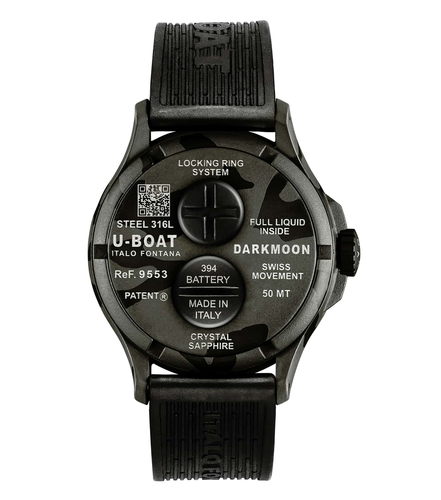 DARKMOON 44MM BLACK DIAL