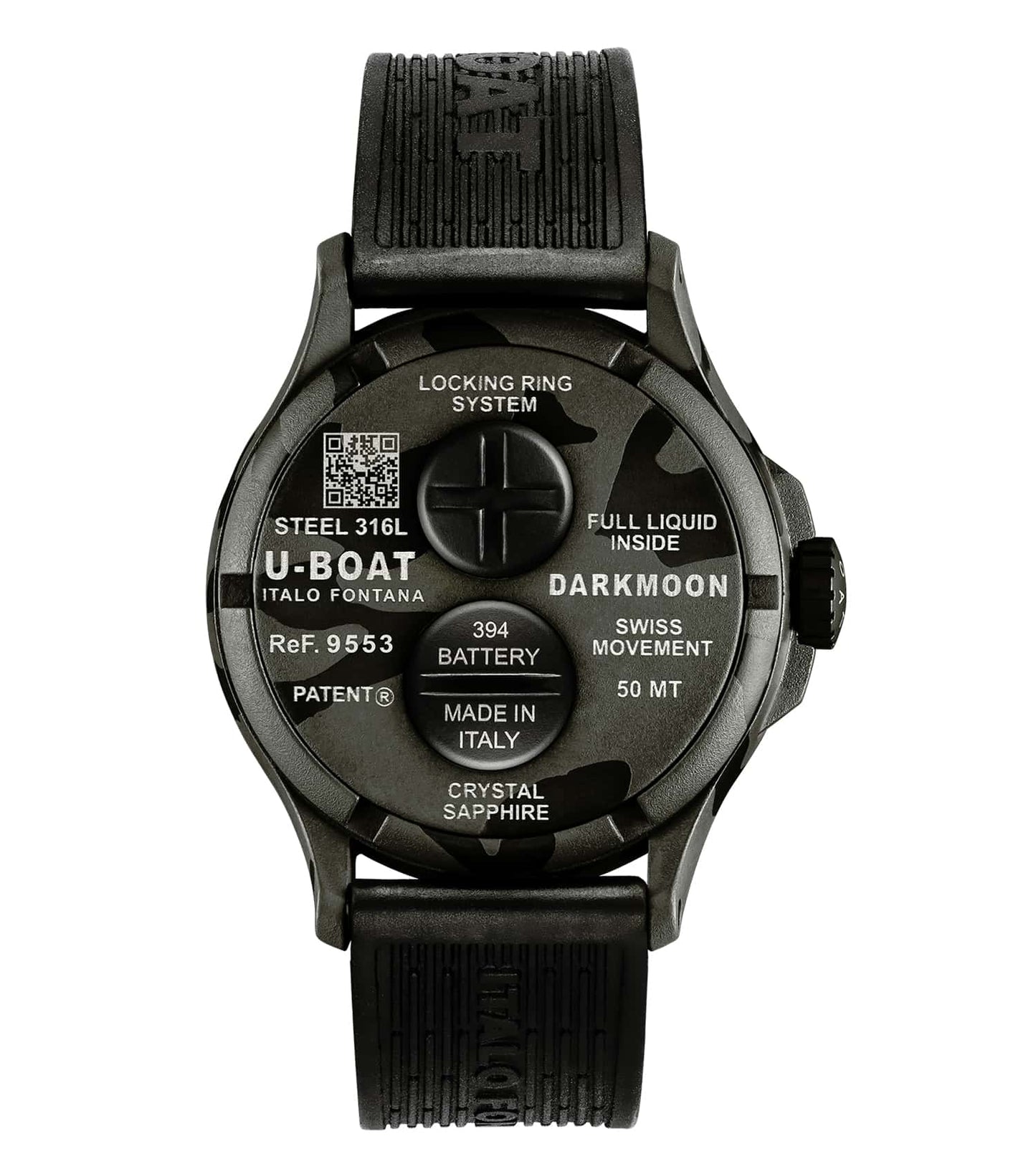 DARKMOON 44MM BLACK DIAL