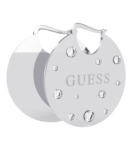 Women Fun Tonight Earring Silver Stainless Steel