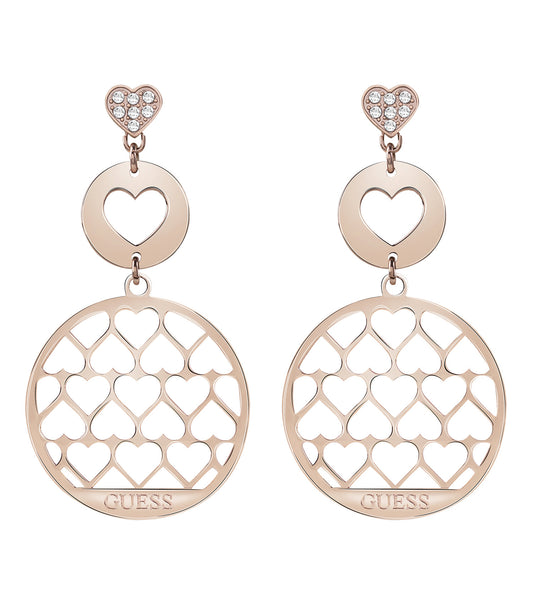 Women Jamila Earring Rose Gold Stainless Steel