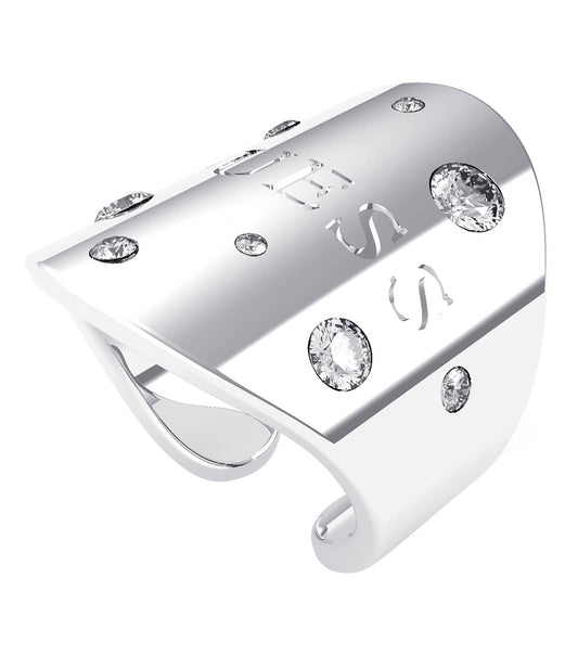 Women Fun Tonight Ring Silver Stainless Steel