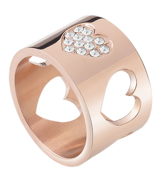 Women Jamila Ring Rose Gold Stainless Steel