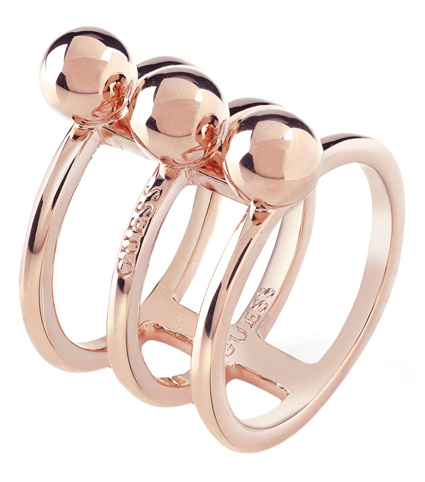 Women Influencer Ring Rose Gold Stainless Steel