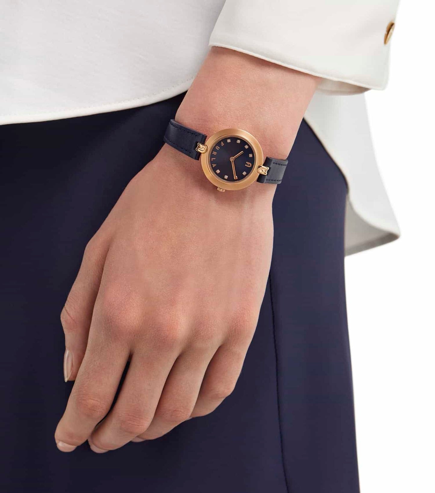 Furla Logo Links 28 Blue