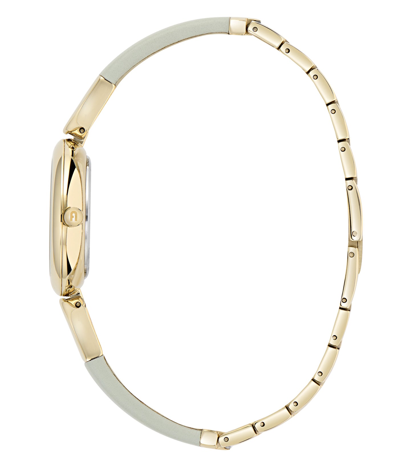 Yellow Gold case  Yellow Gold bangle Green