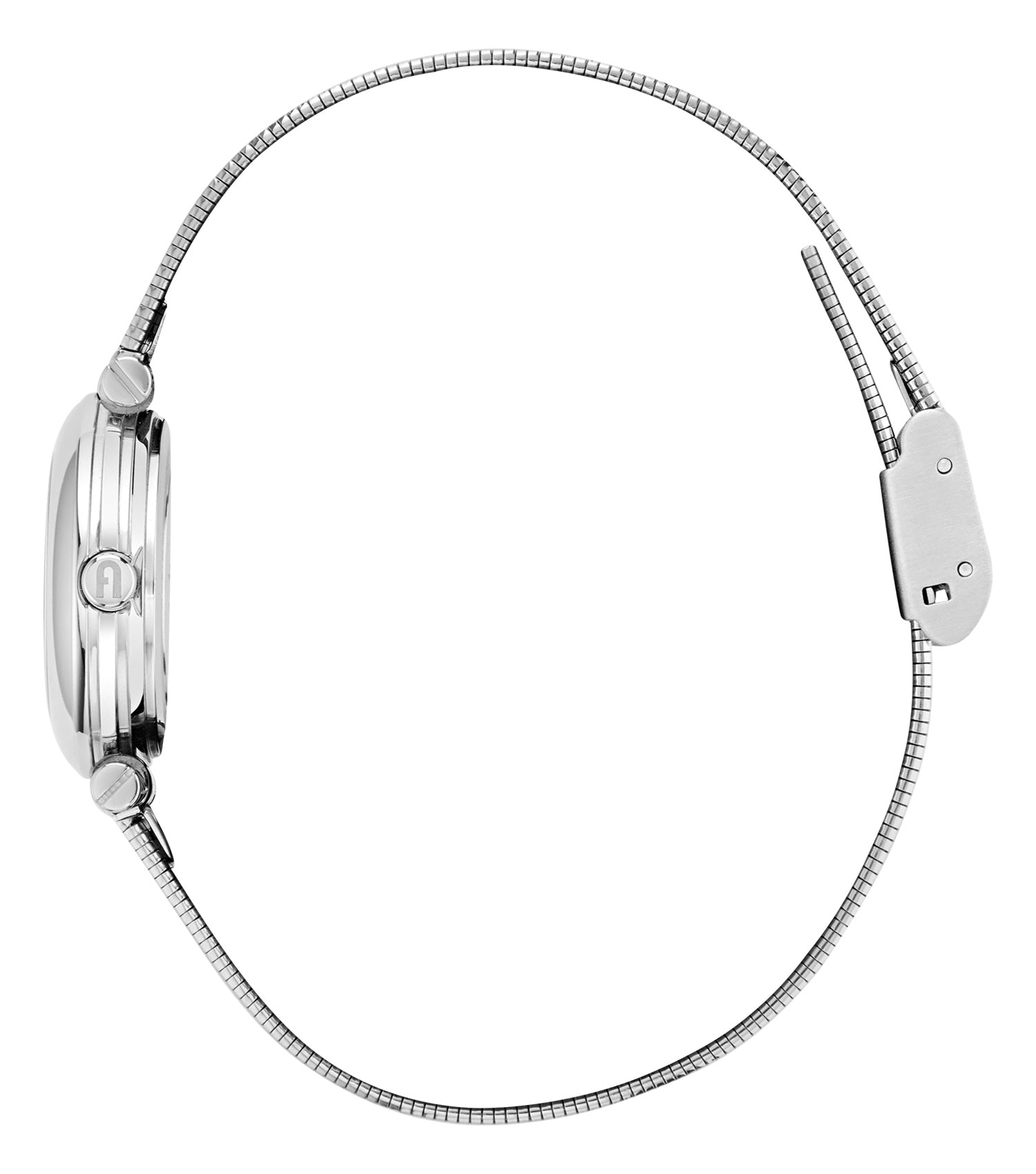 Silver case & bracelet  Green dial