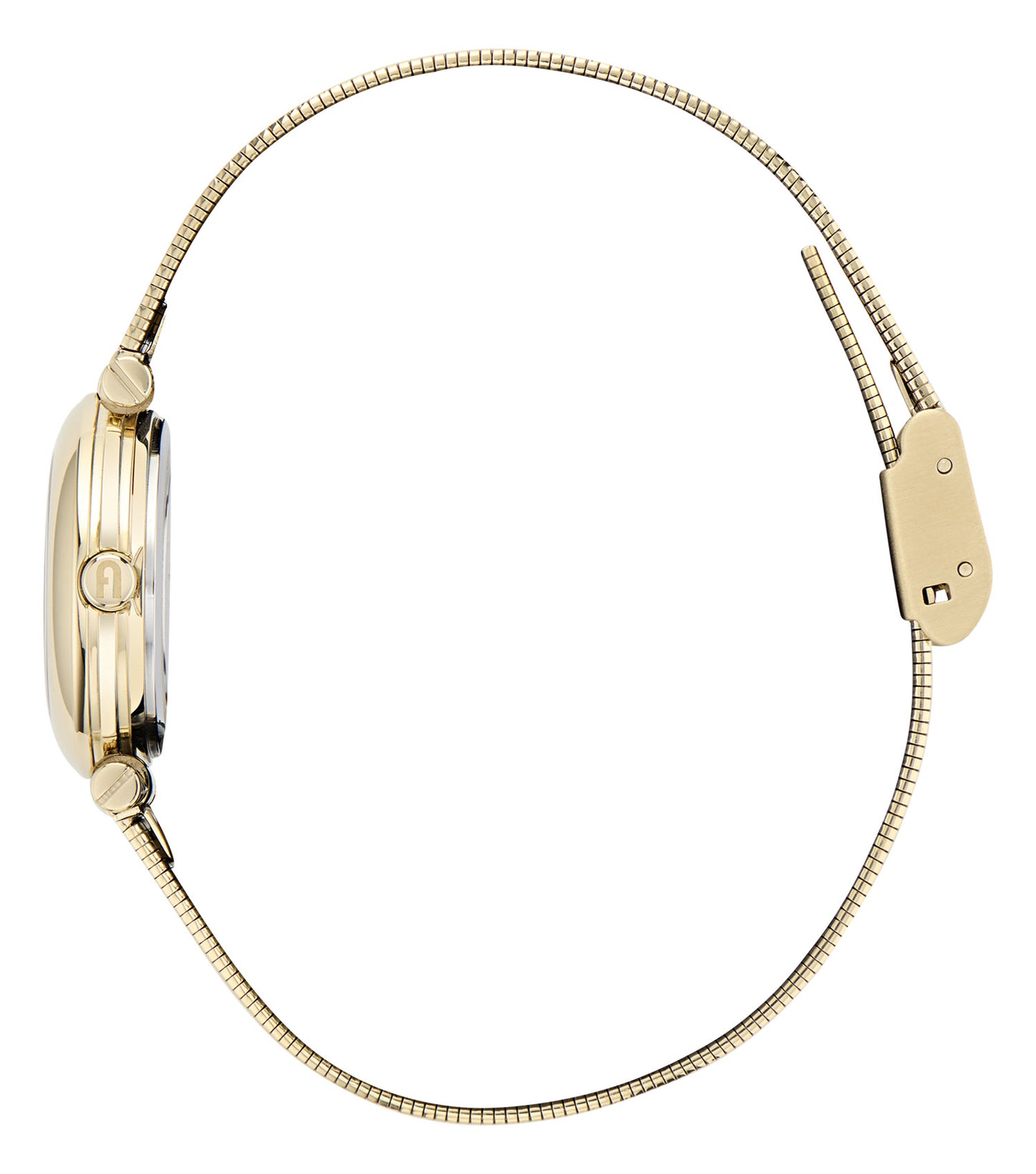 Yellow Gold case & bracelet  Dark Red dial