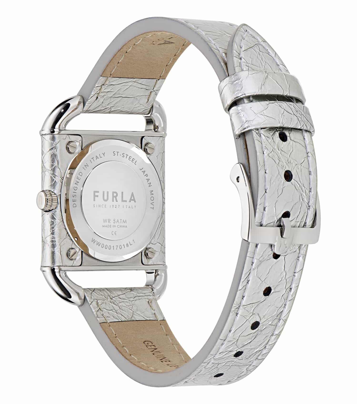 Furla Arco Square 28X28 Silver