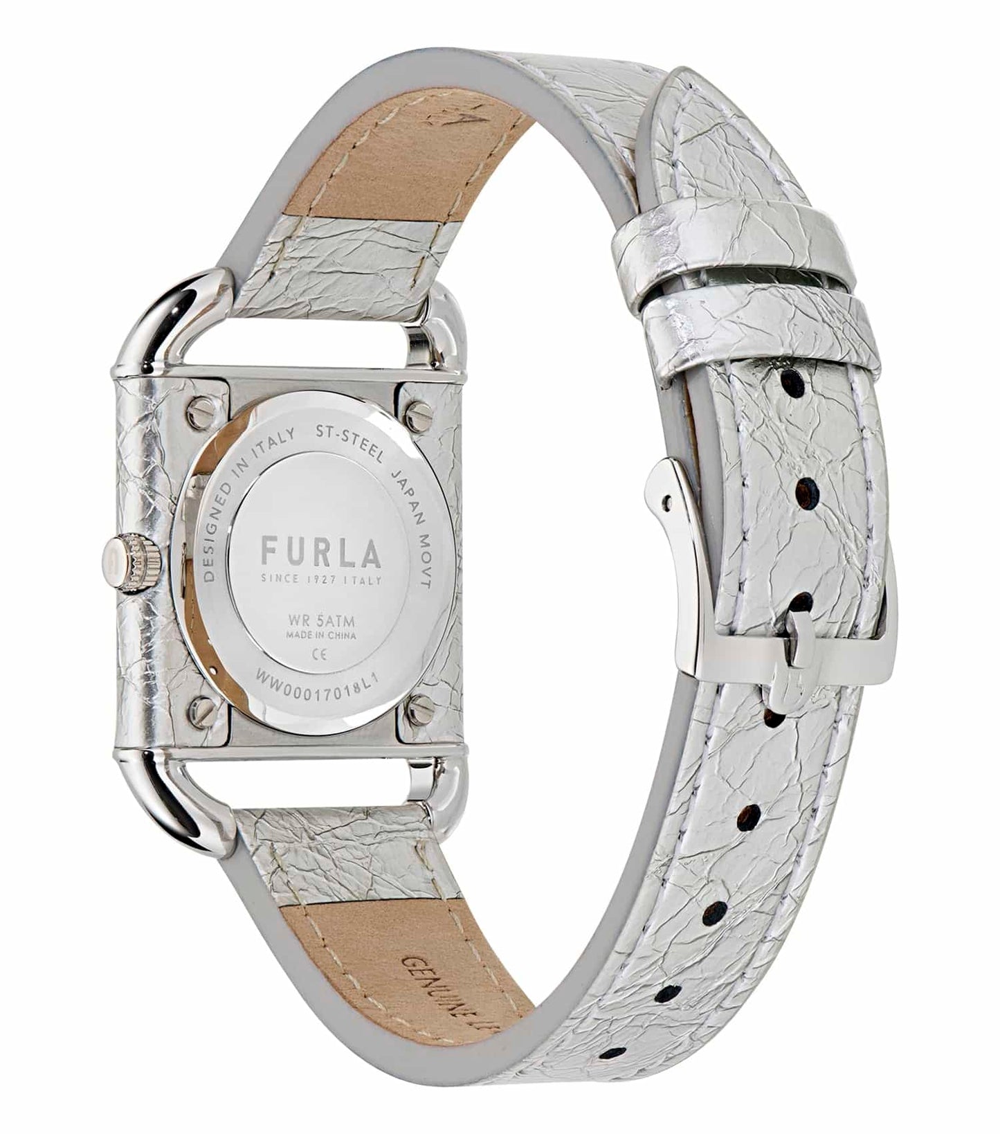 Furla Arco Square 28X28 Silver