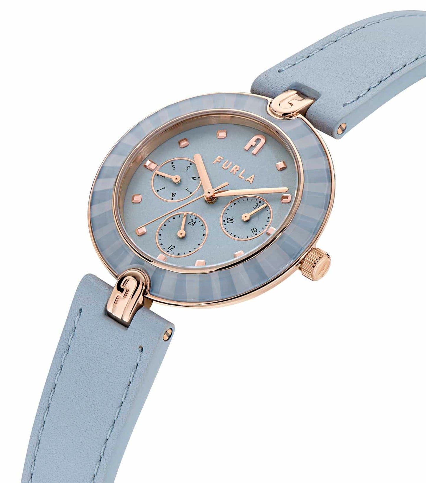 Furla Logo Links 36 Brown