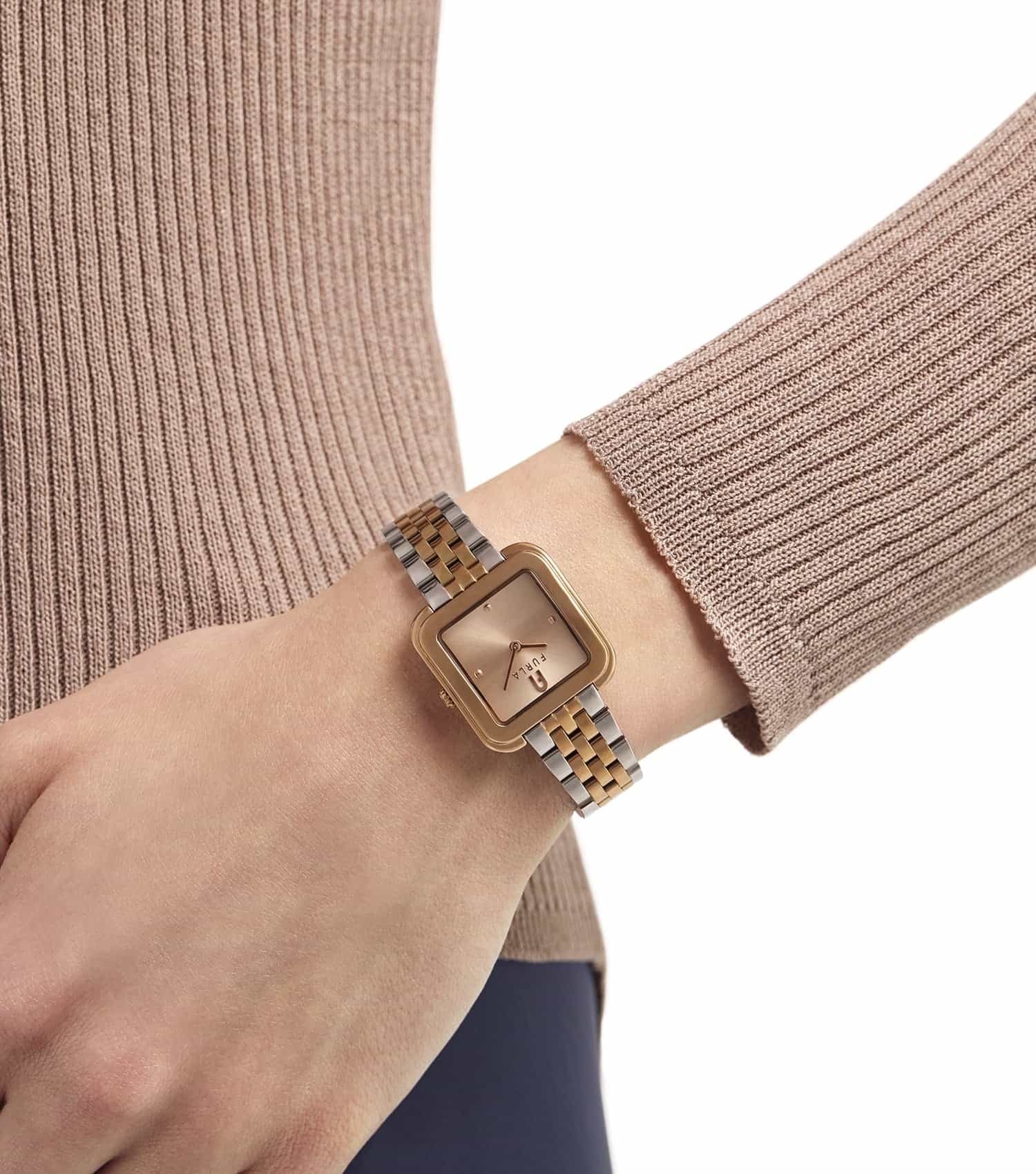 Furla Diamante 26.5X27.5 Rose Gold