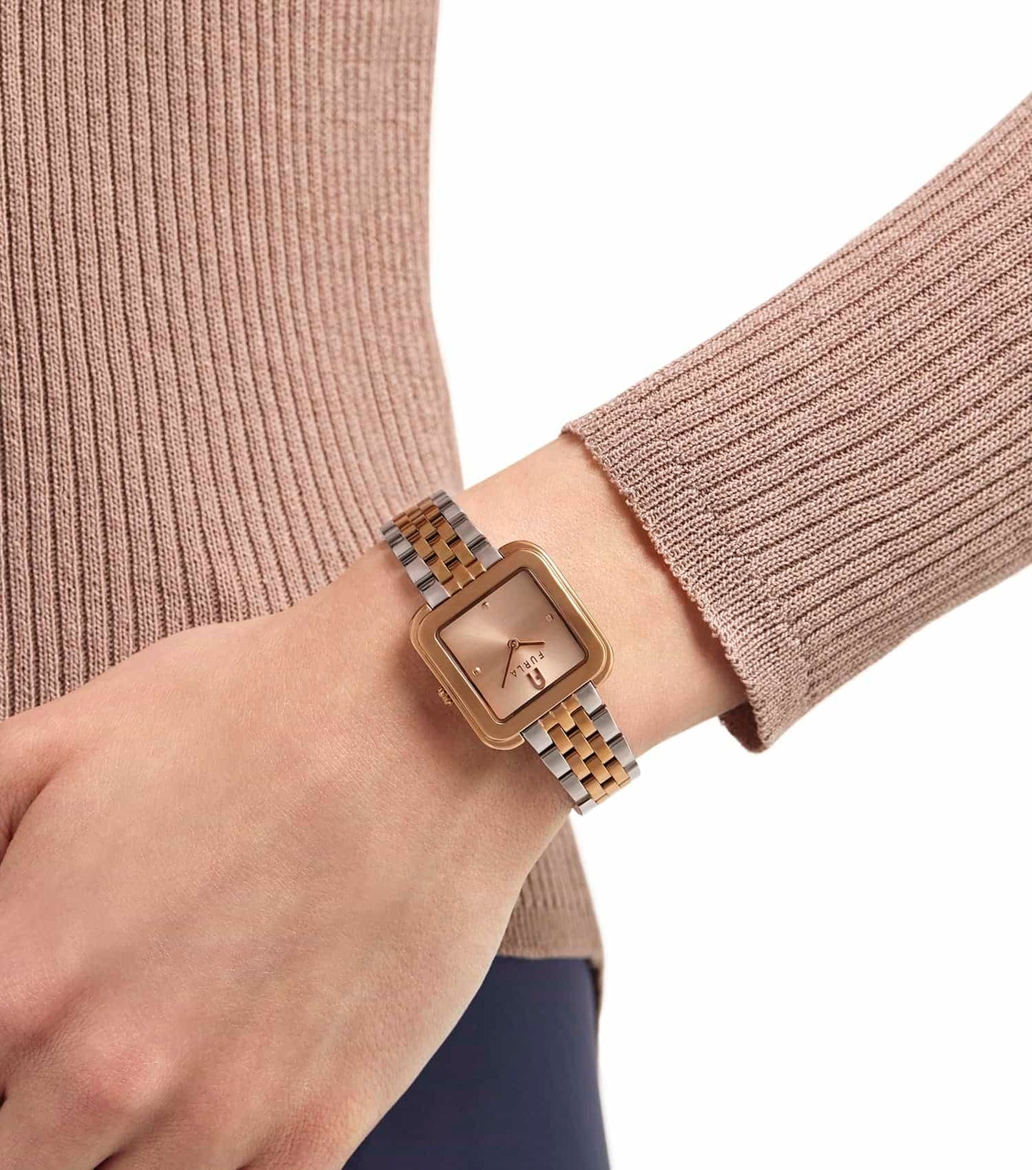 Furla Diamante 26.5X27.5 Rose Gold