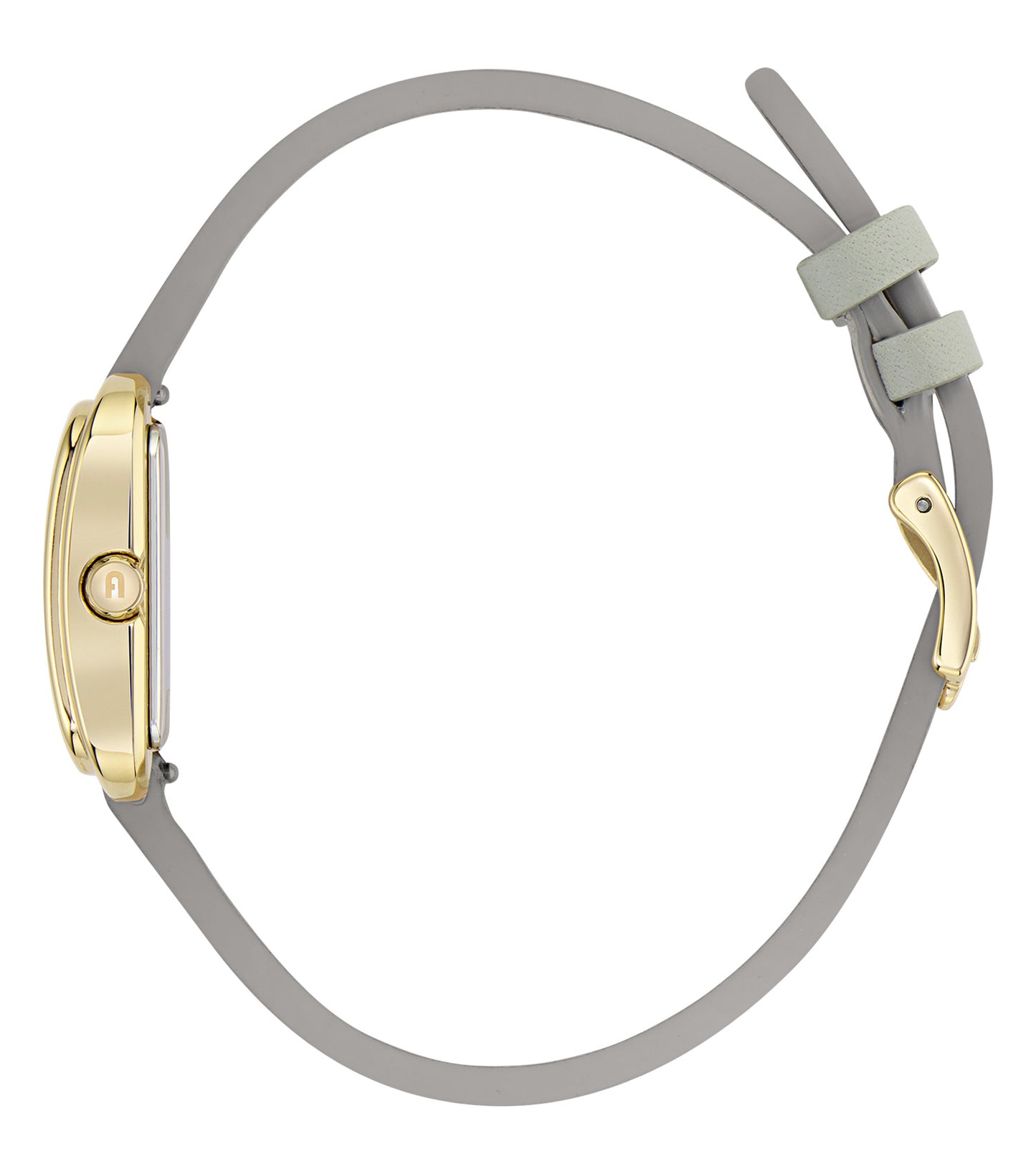 Yellow Gold case Green enamel  Green leather strap  Champagne dial