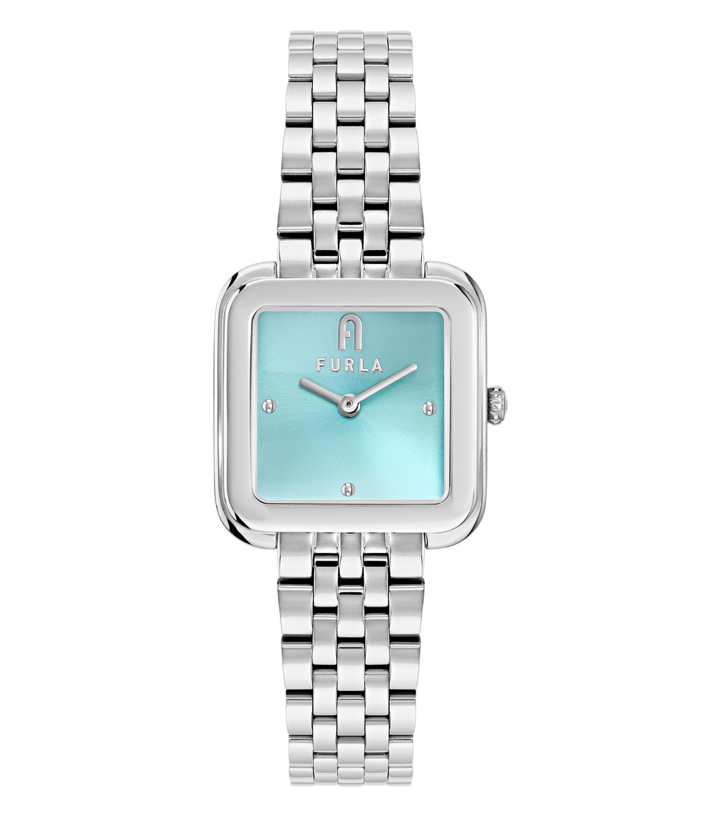 Silver case & bracelet  Minty dial