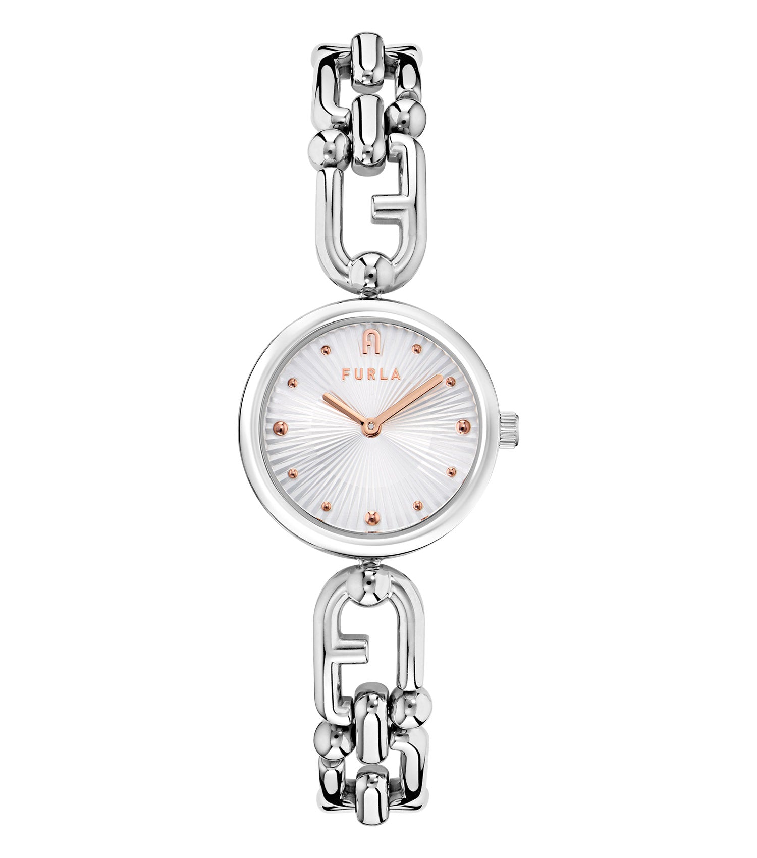 Silver case & bracelet & dial