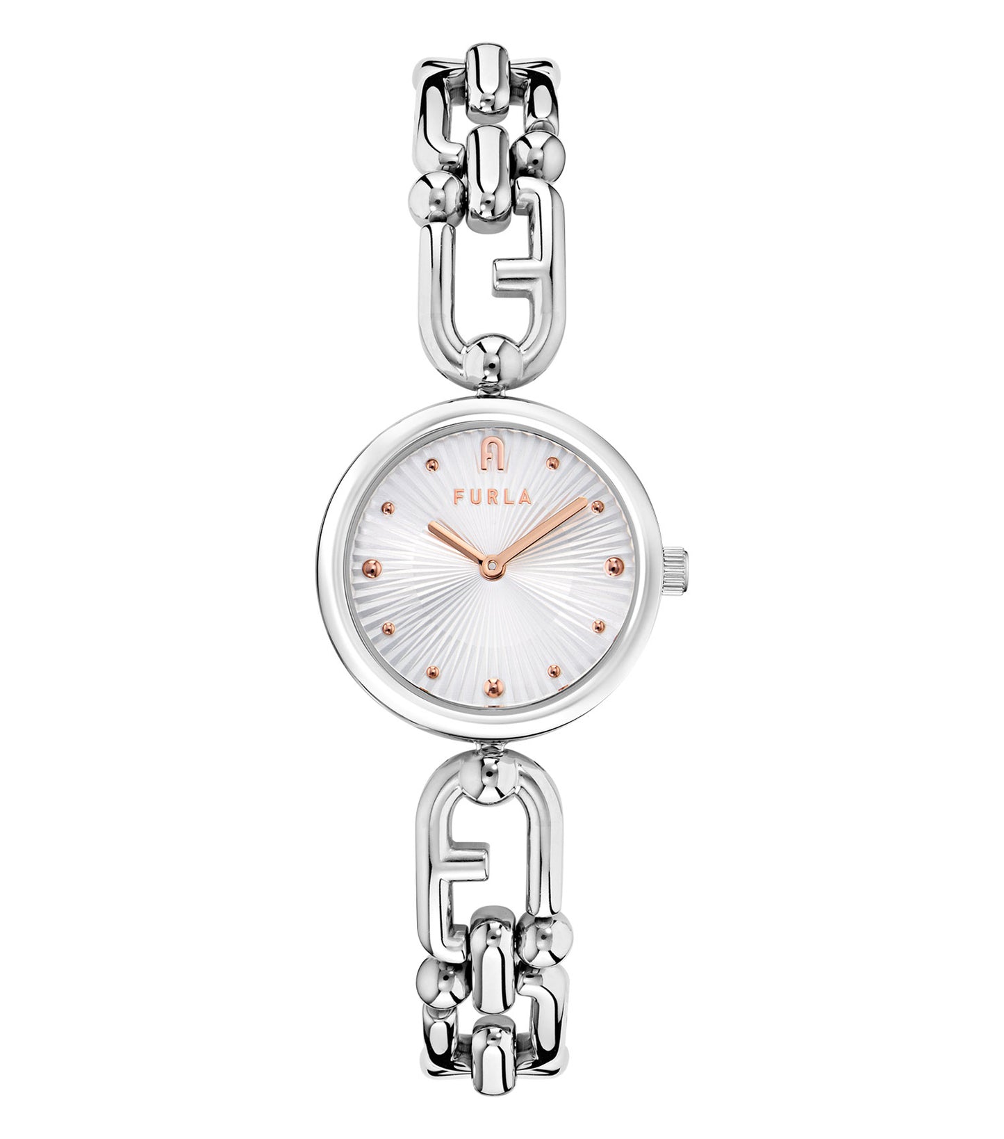 Silver case & bracelet & dial