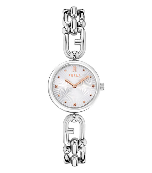 Silver case & bracelet & dial