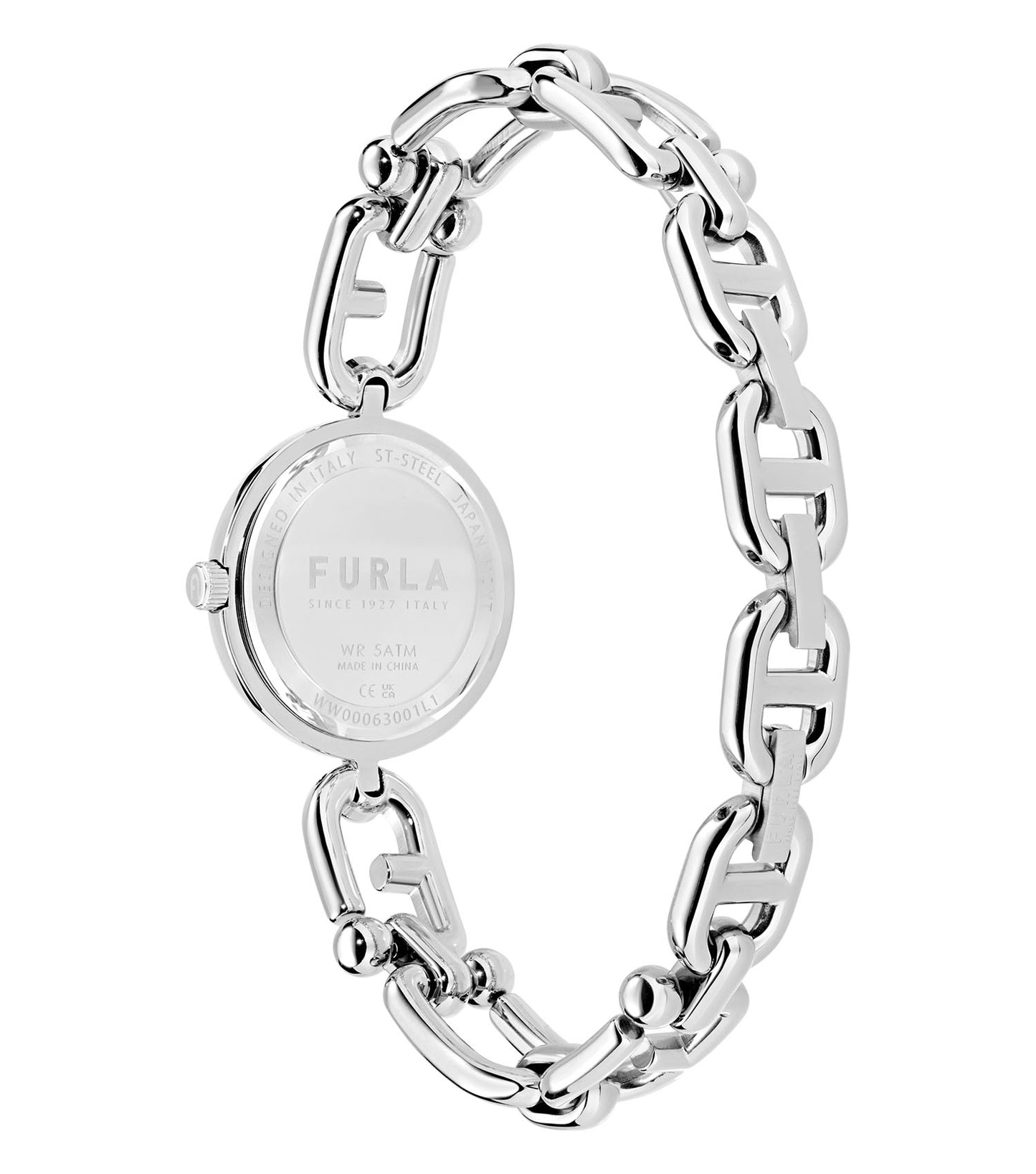 Silver case & bracelet & dial