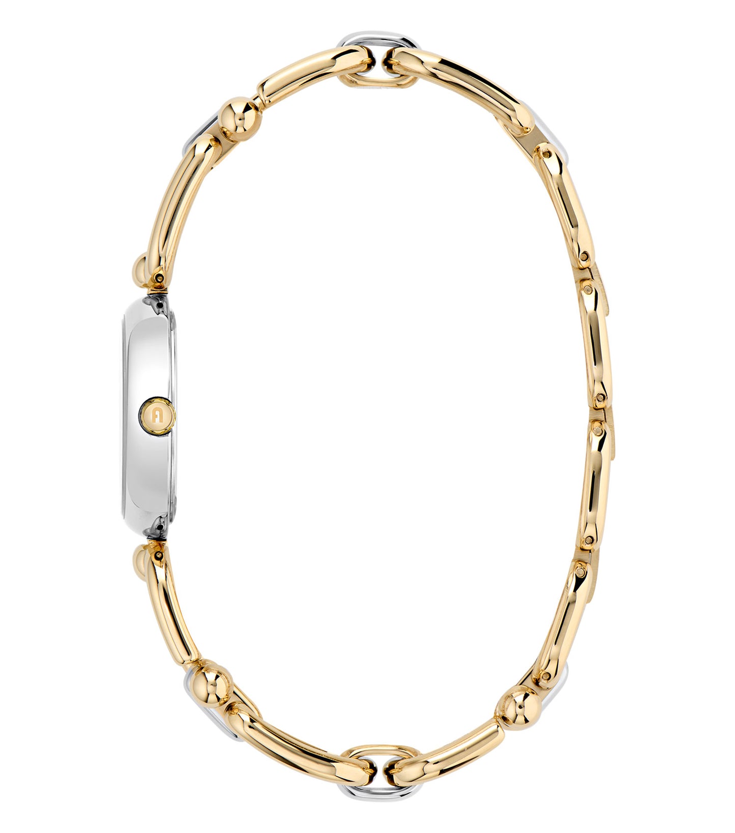 Yellow Gold & Silver case  Yellow Gold & Silver bracelet  Champagne dial