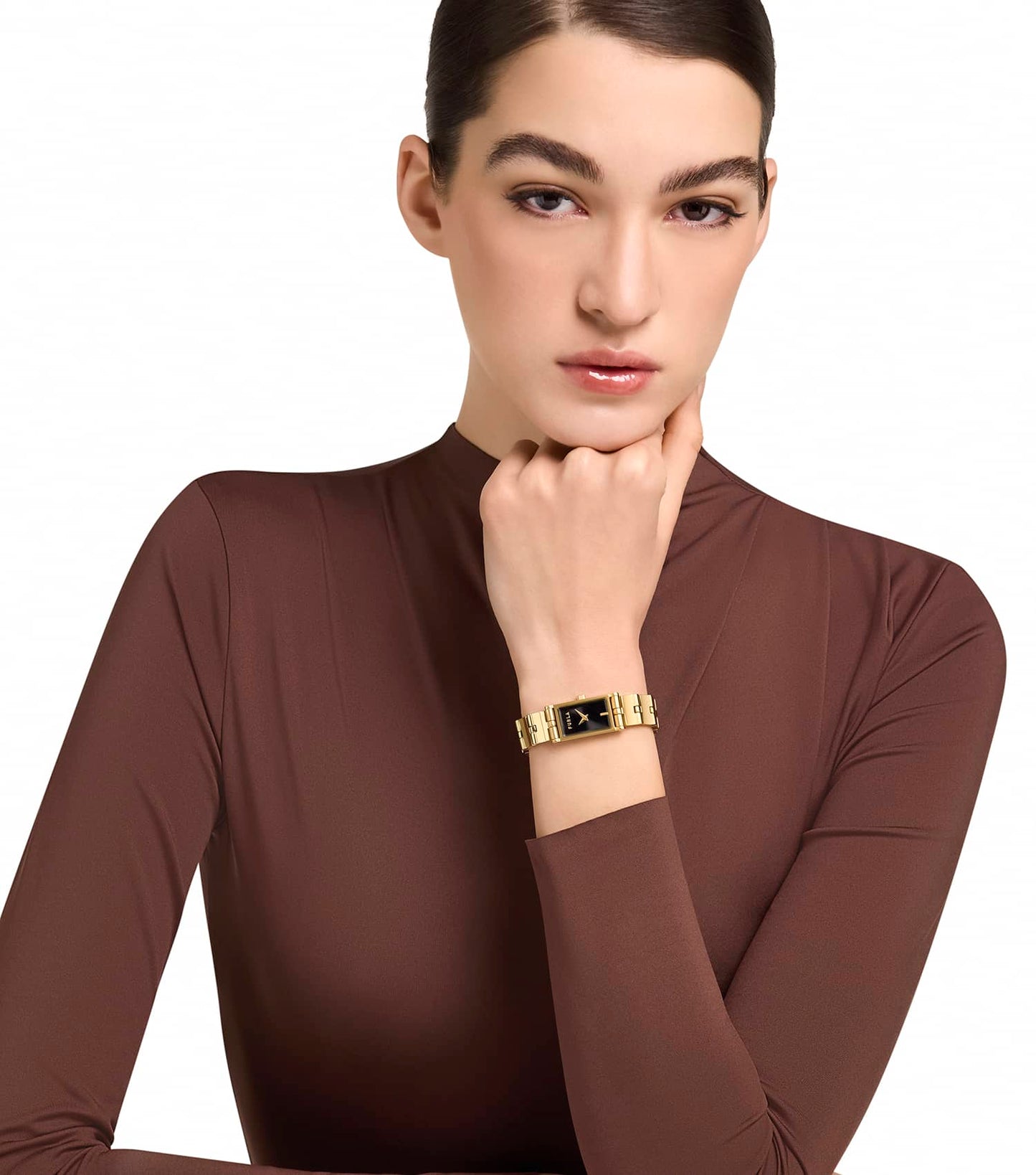 Yellow Gold case - Yellow Gold bracelet- Black dial