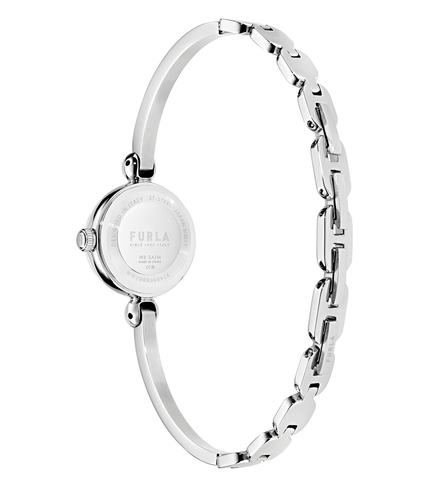 Silver case & bangle & dial