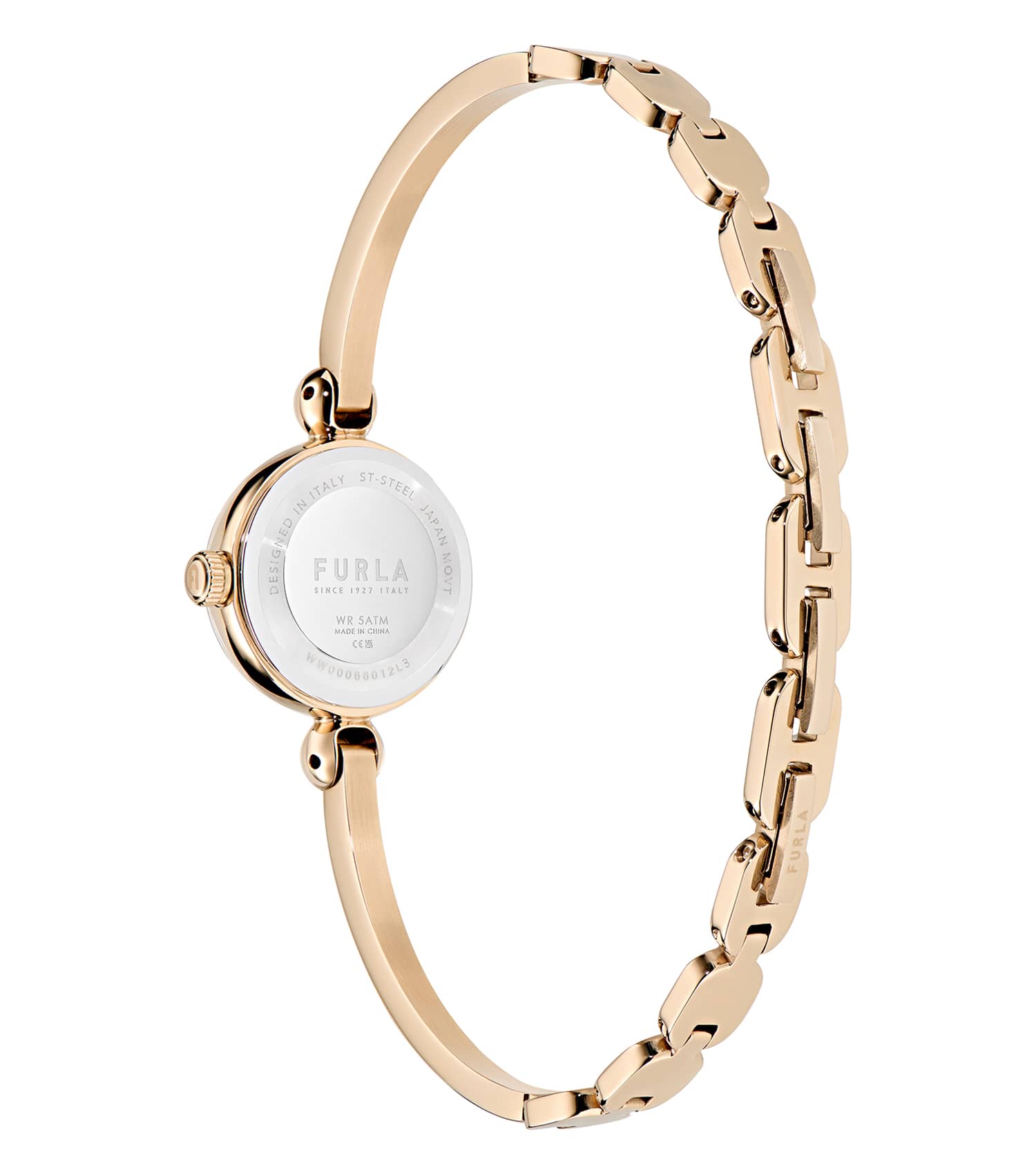 Rose Gold case & bangle & dial