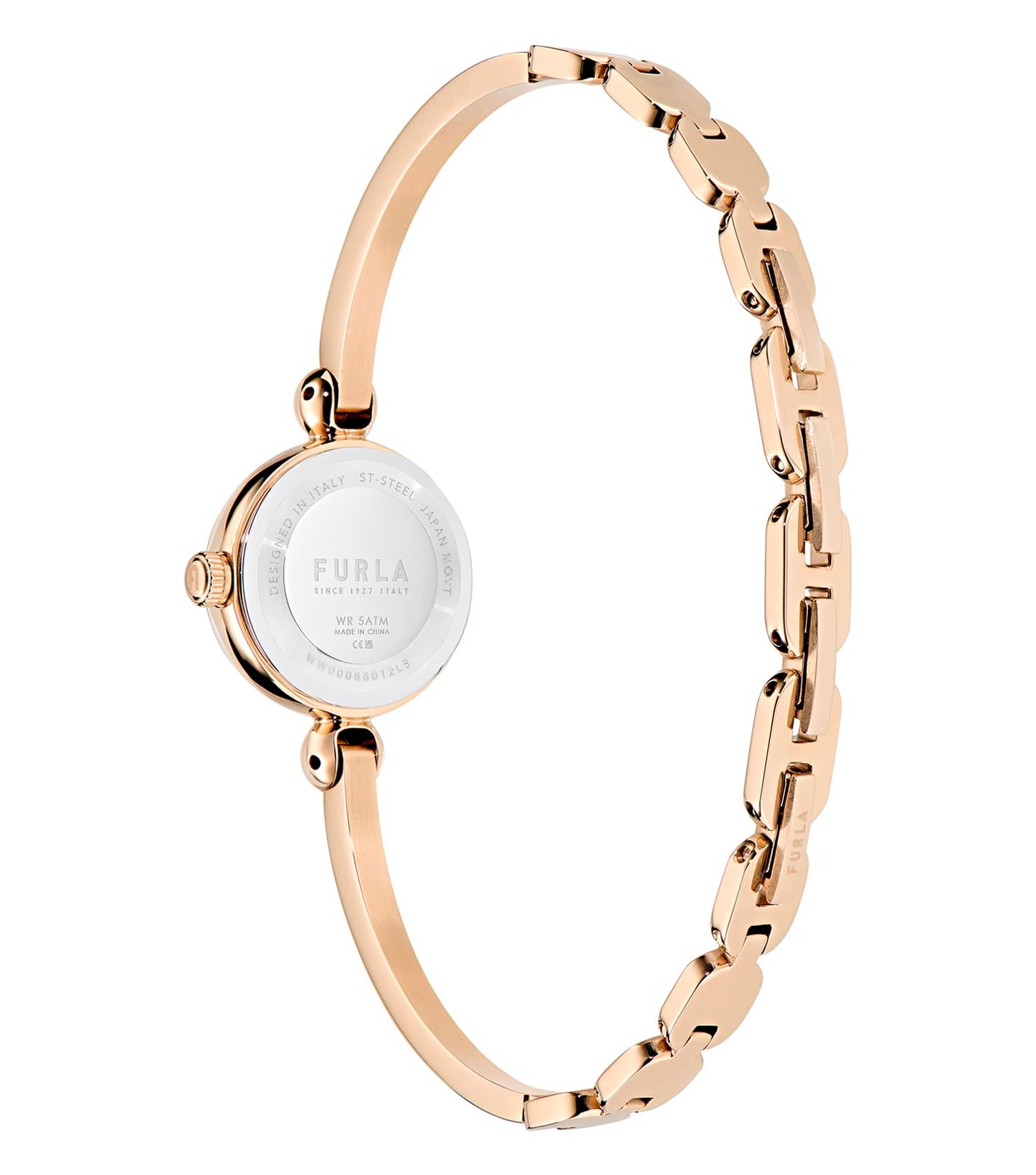 Rose Gold case & bangle & dial