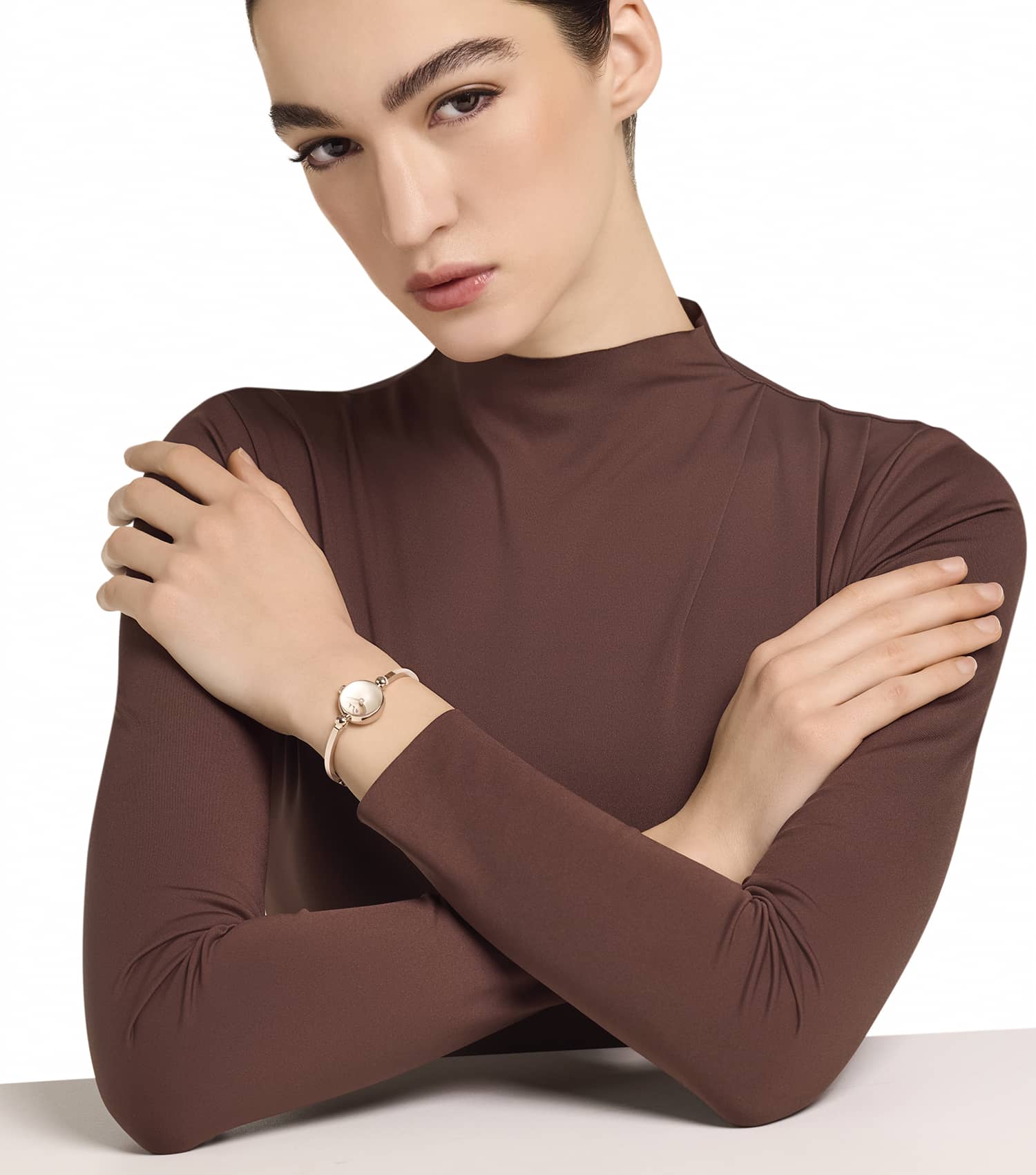 Rose Gold case & bangle & dial