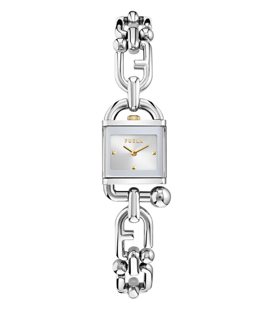 Silver case & bracelet & dial