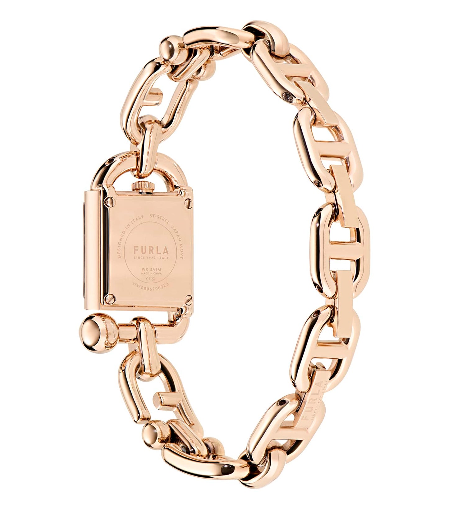 Rose Gold case & bracelet & dial