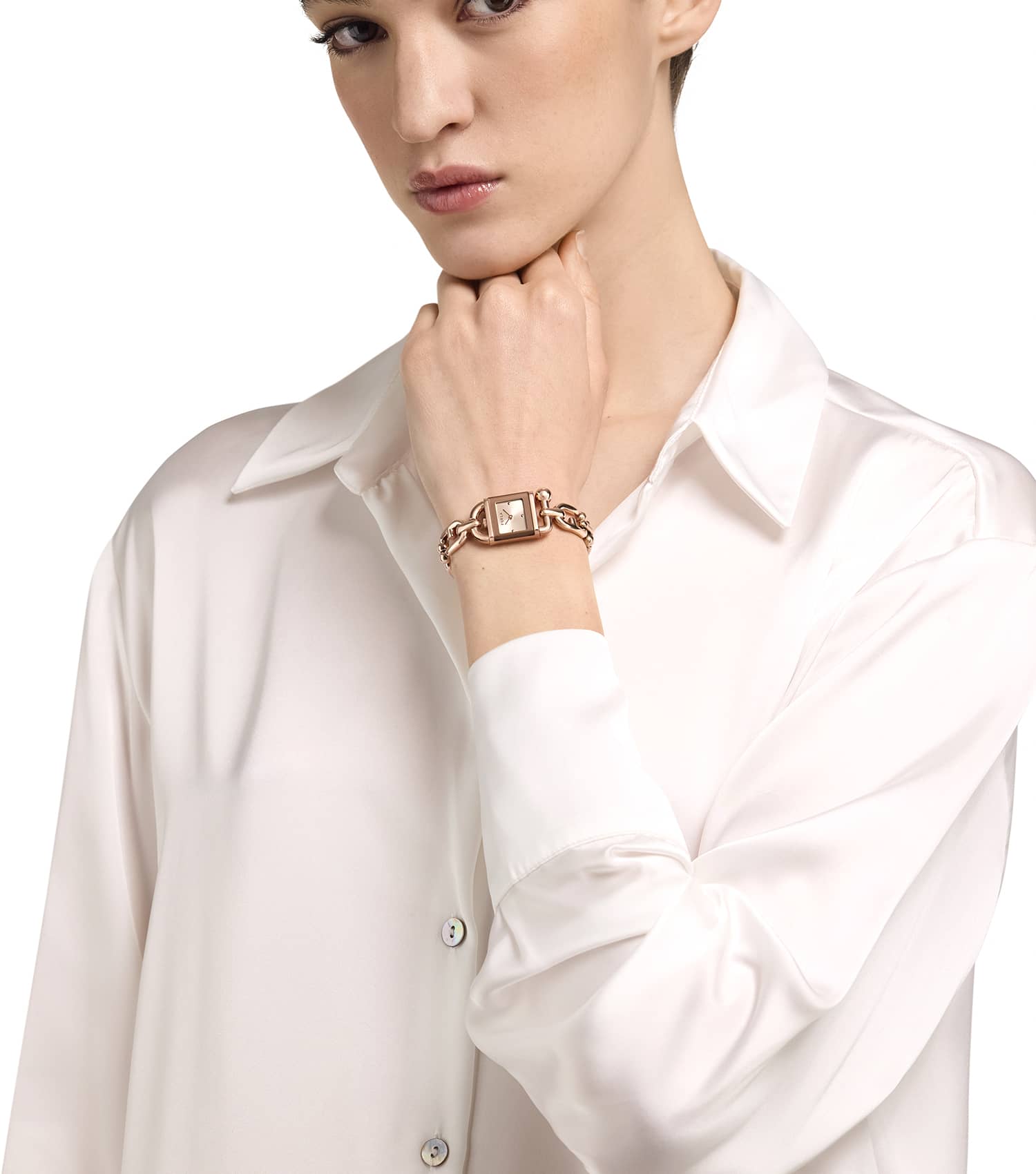 Rose Gold case & bracelet & dial