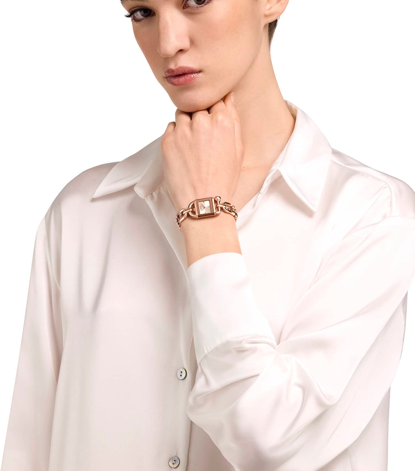 Rose Gold case & bracelet & dial