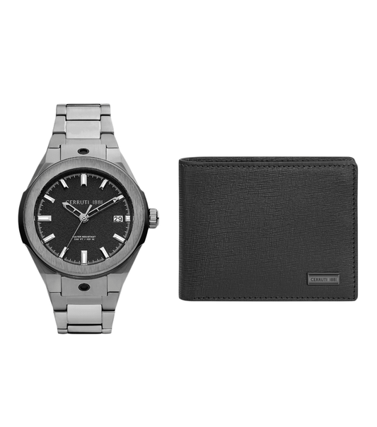Cerruti 1881 Gents Watch + Wallet Setbox