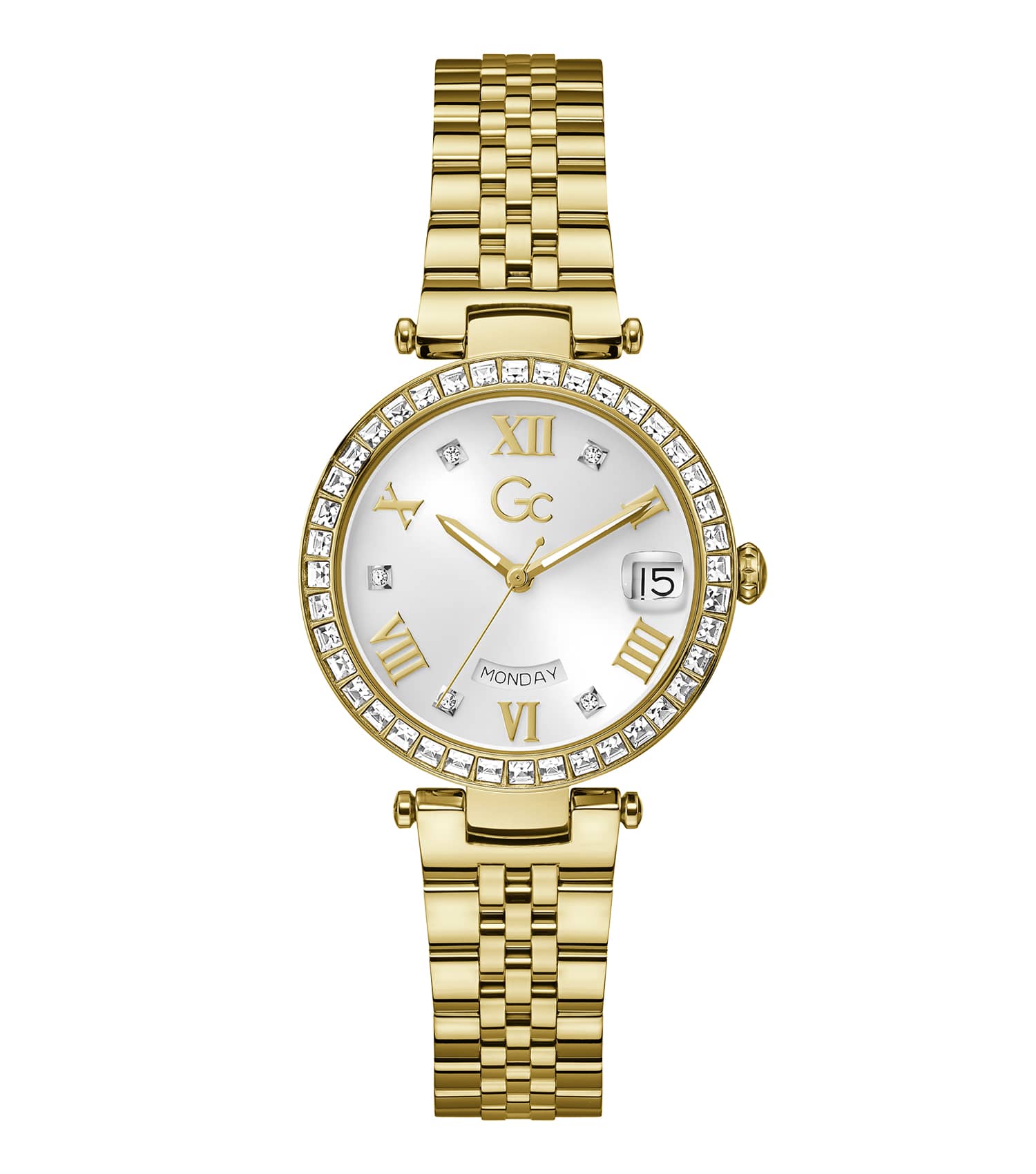 WOMEN GC FLAIR CRYSTAL QUARTZ WATCH 34 MM