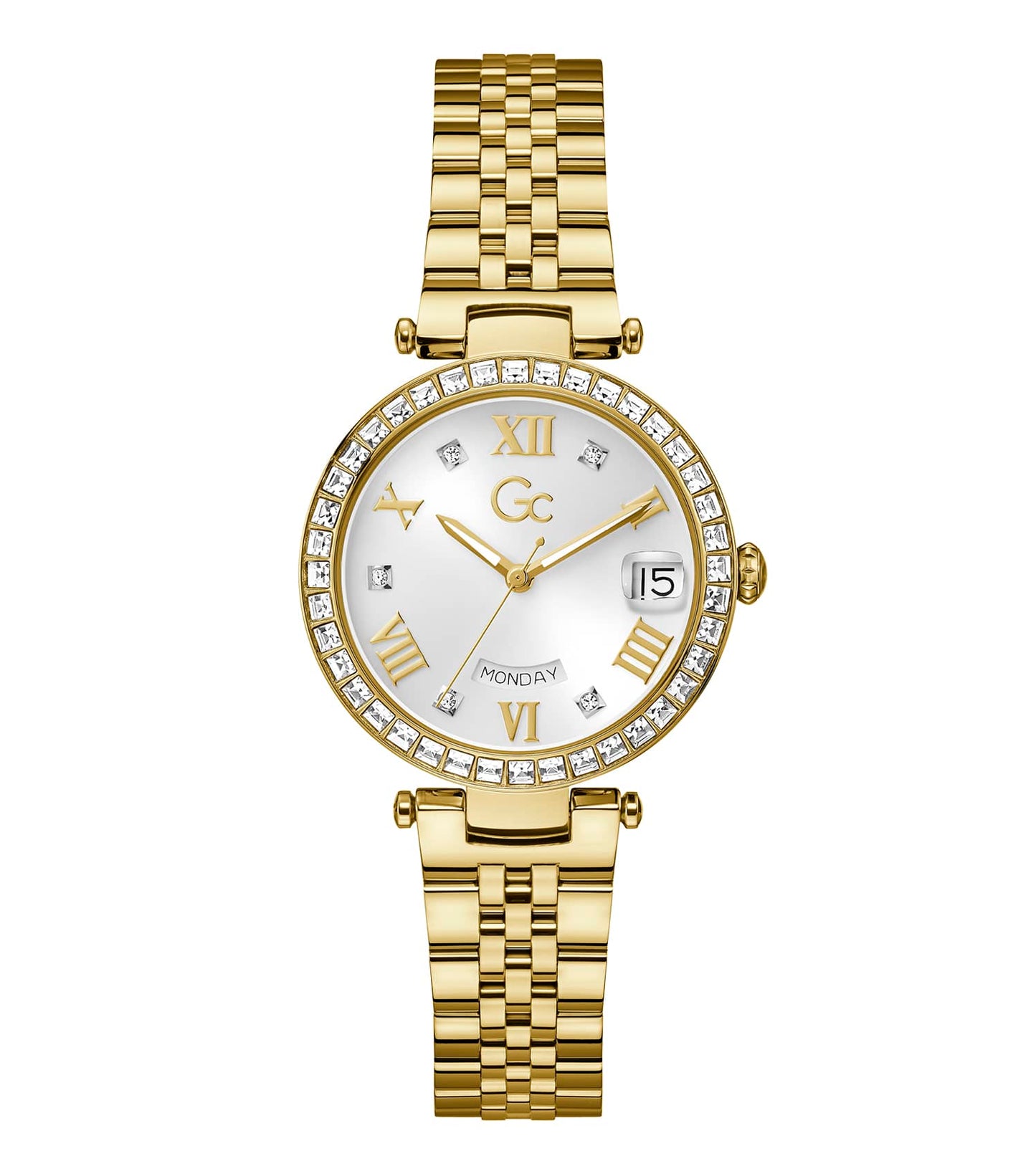 WOMEN GC FLAIR CRYSTAL QUARTZ WATCH 34 MM