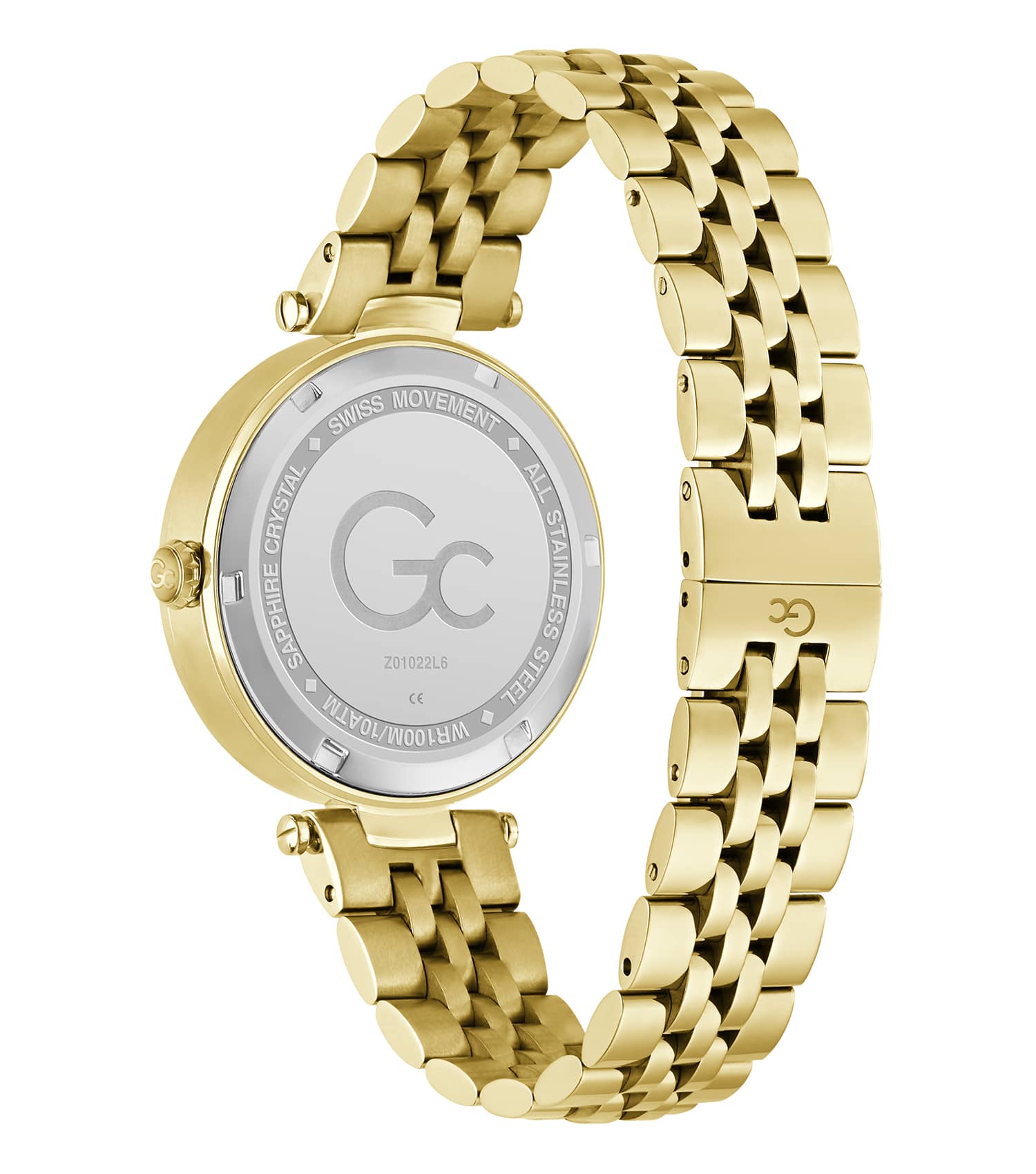 WOMEN GC FLAIR CRYSTAL QUARTZ WATCH 34 MM
