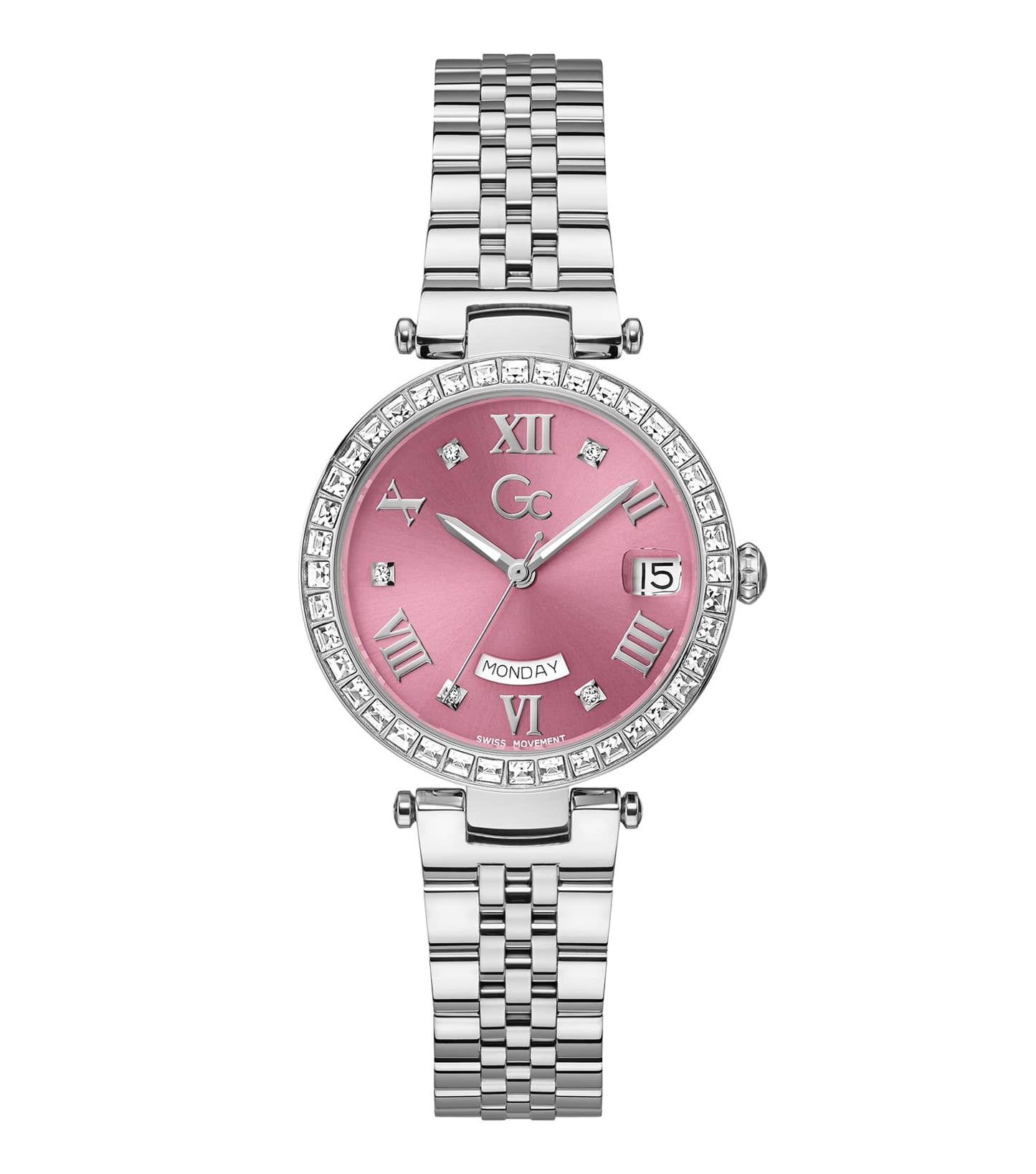 WOMEN GC FLAIR CRYSTAL QUARTZ WATCH 34 MM