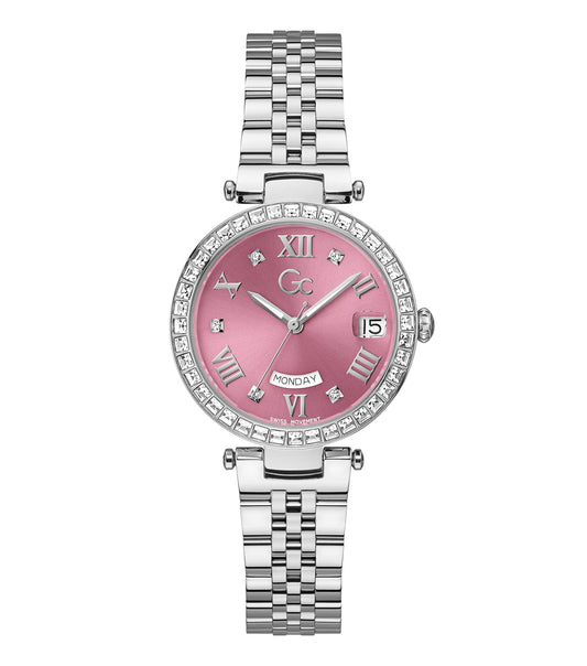 WOMEN GC FLAIR CRYSTAL QUARTZ WATCH 34 MM