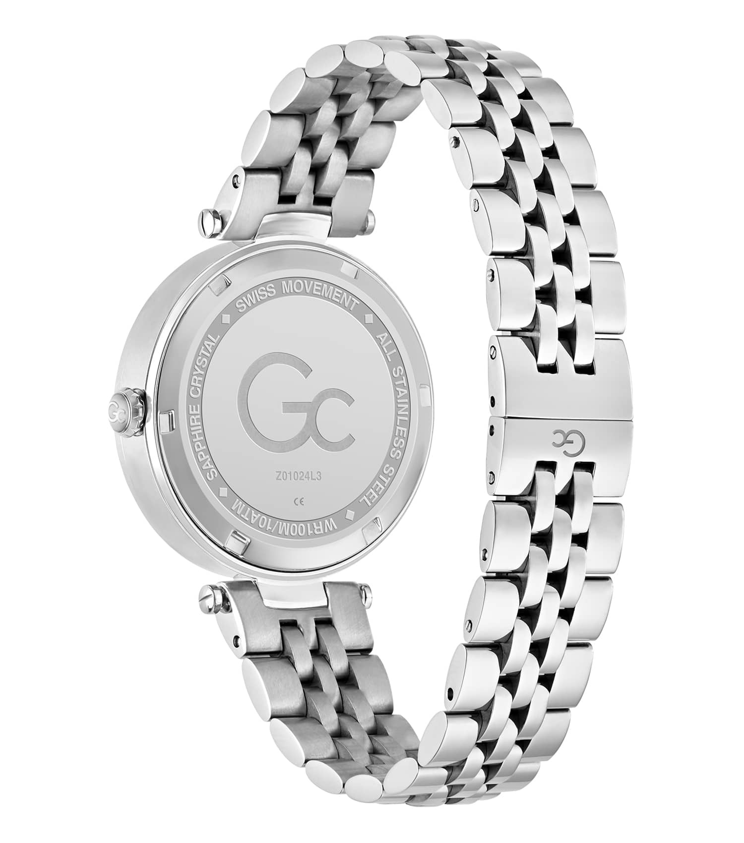 WOMEN GC FLAIR CRYSTAL QUARTZ WATCH 34 MM