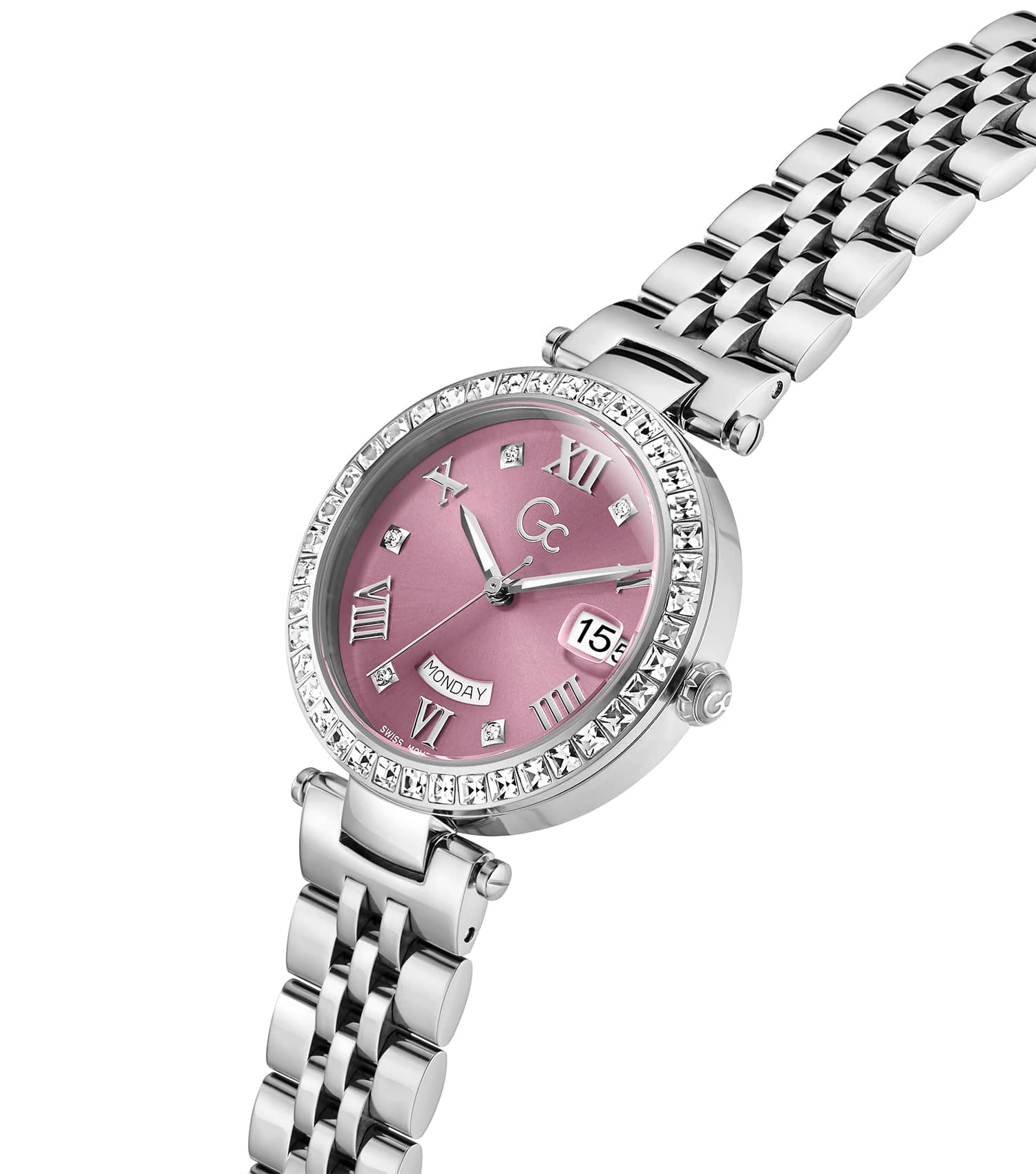 WOMEN GC FLAIR CRYSTAL QUARTZ WATCH 34 MM