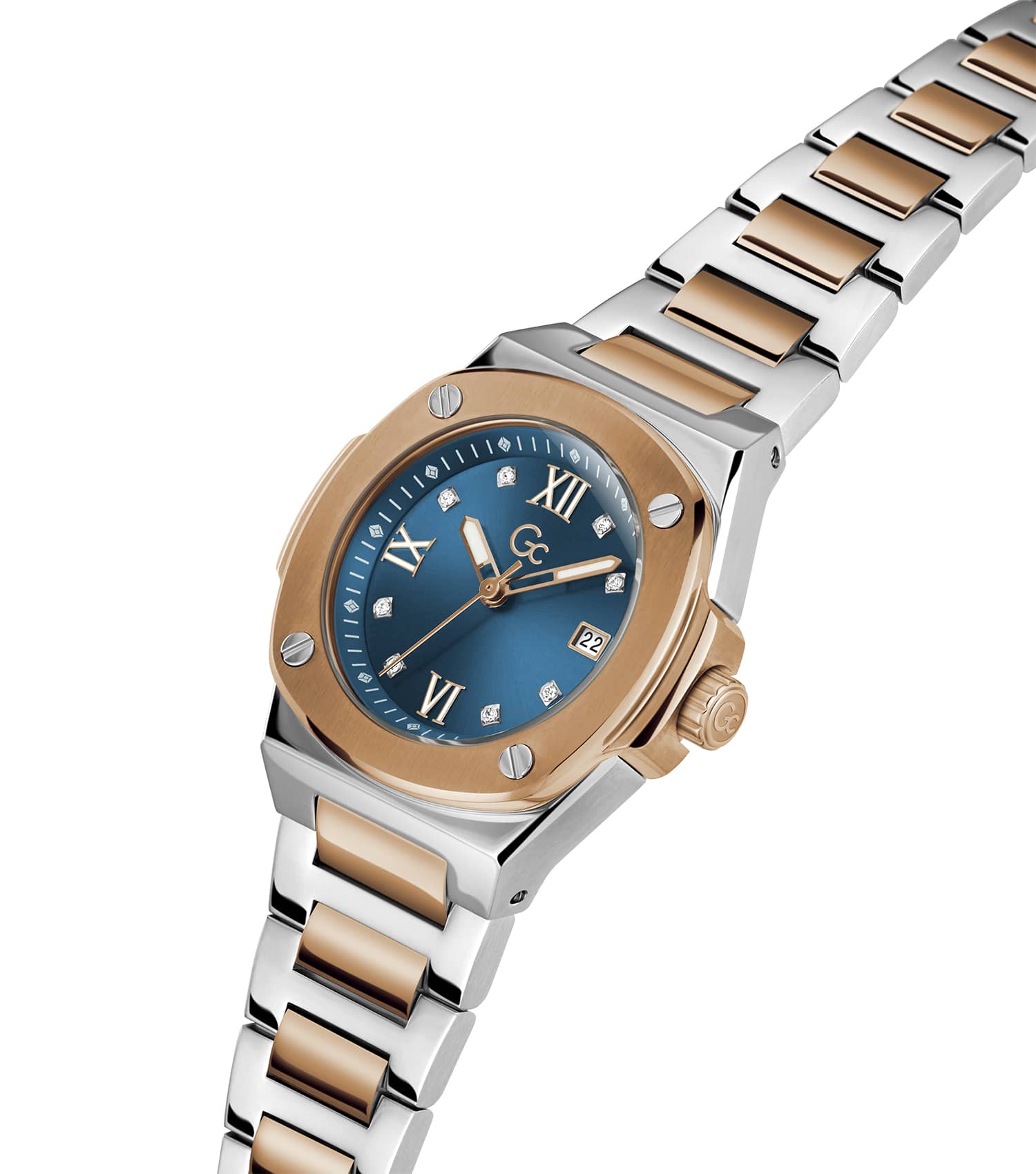 WOMEN GC COUSSIN SHAPE MINI QUARTZ WATCH 30 MM