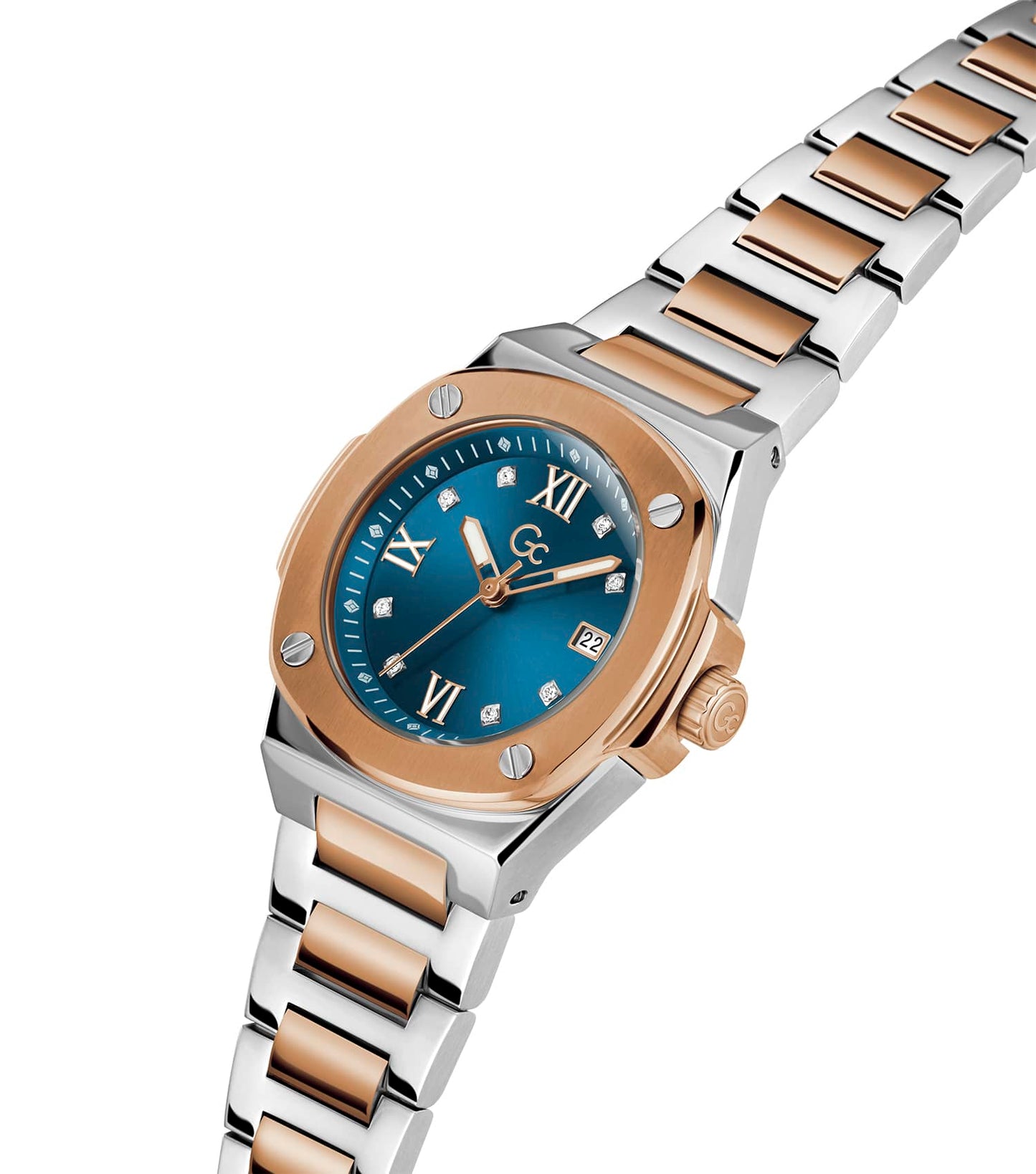 WOMEN GC COUSSIN SHAPE MINI QUARTZ WATCH 30 MM